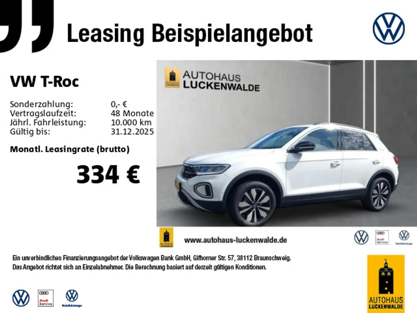Volkswagen T-Roc 1.5 TSI Goal DSG *ACC*R-CAM*SHZ* Wit - 1