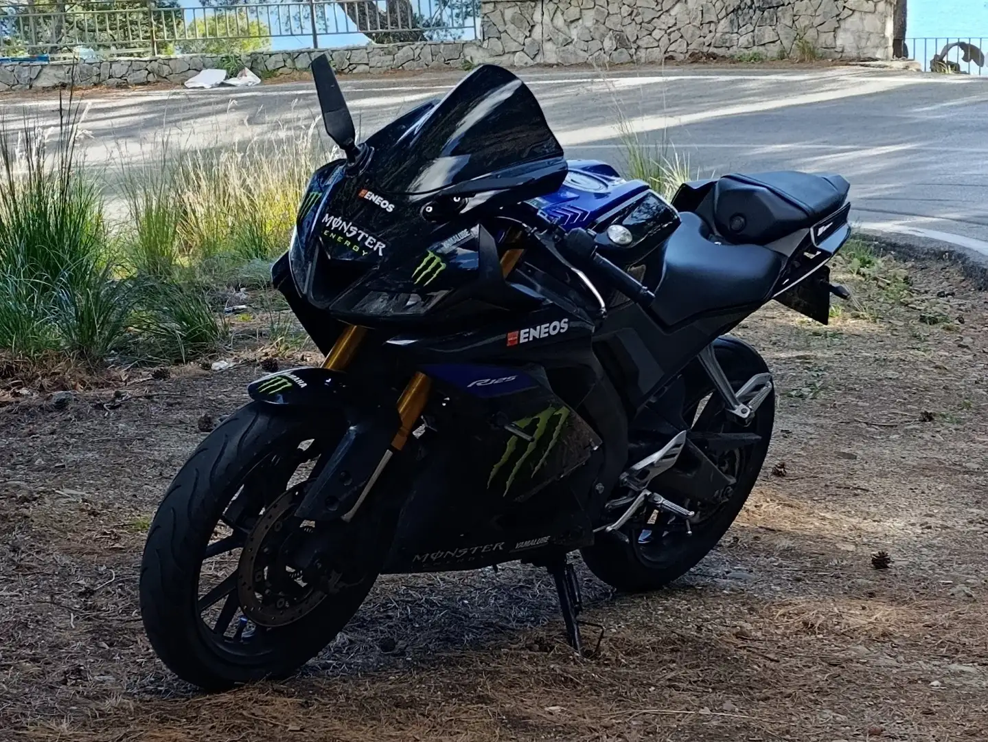 Yamaha YZF-R125 ABS MONSTER Negru - 1