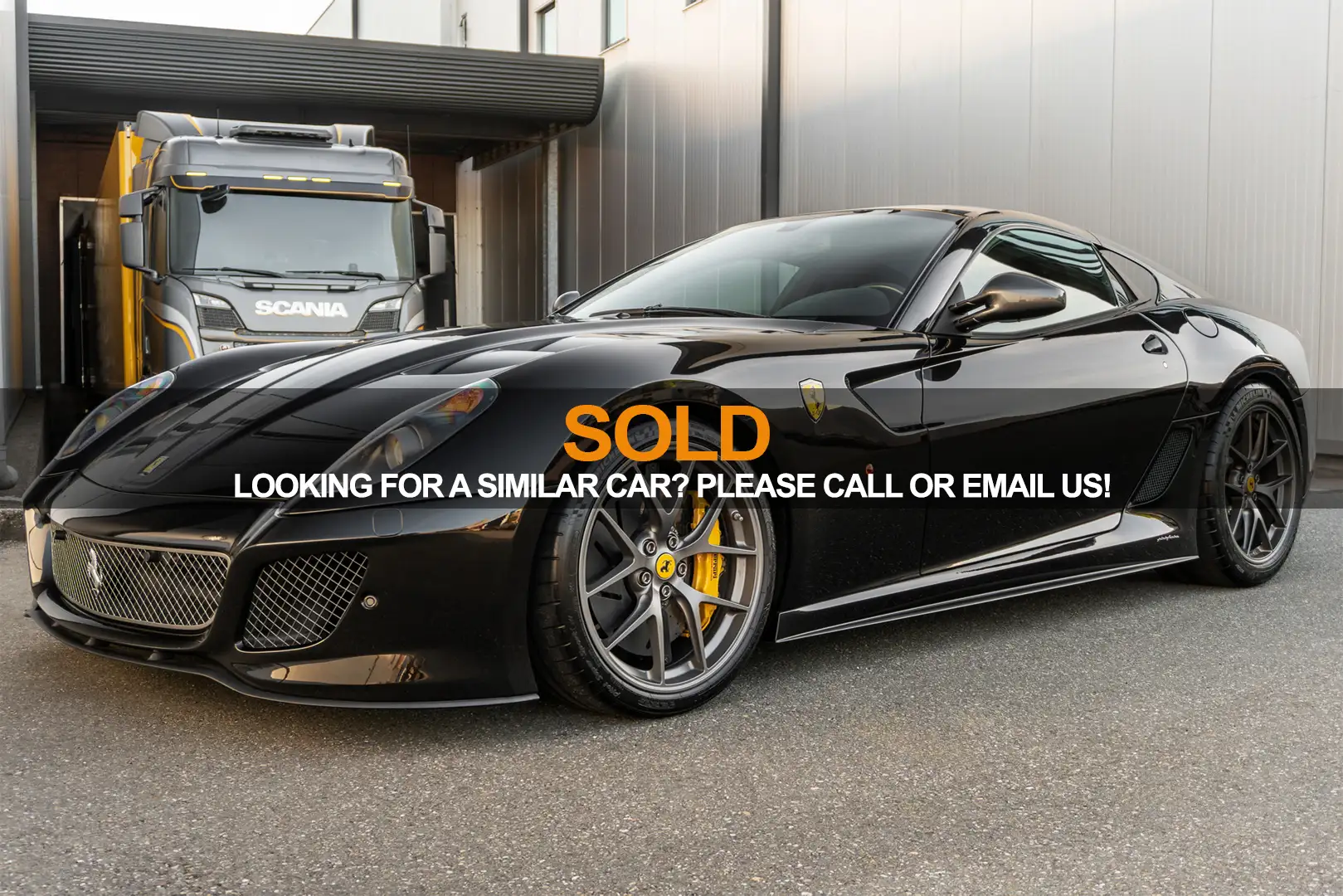 Ferrari 599 GTO - Nero Daytona - 1 of 599 Noir - 1