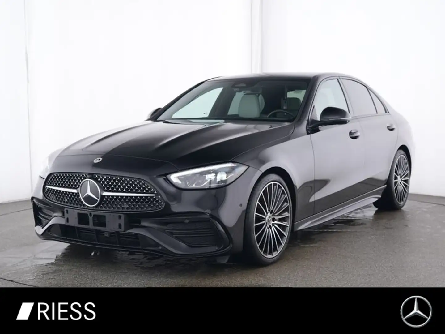Mercedes-Benz C 200 d AMG Sport Night Pano W-Paket 19" 360 Schwarz - 1