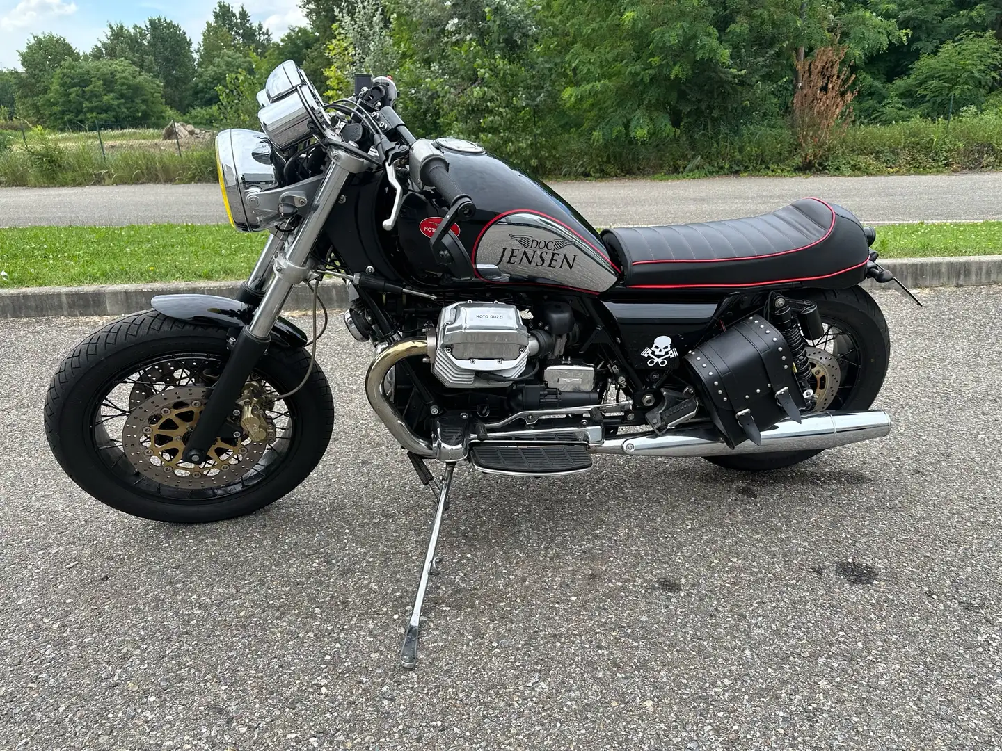 Moto Guzzi California 1100 cafe racer Negru - 1