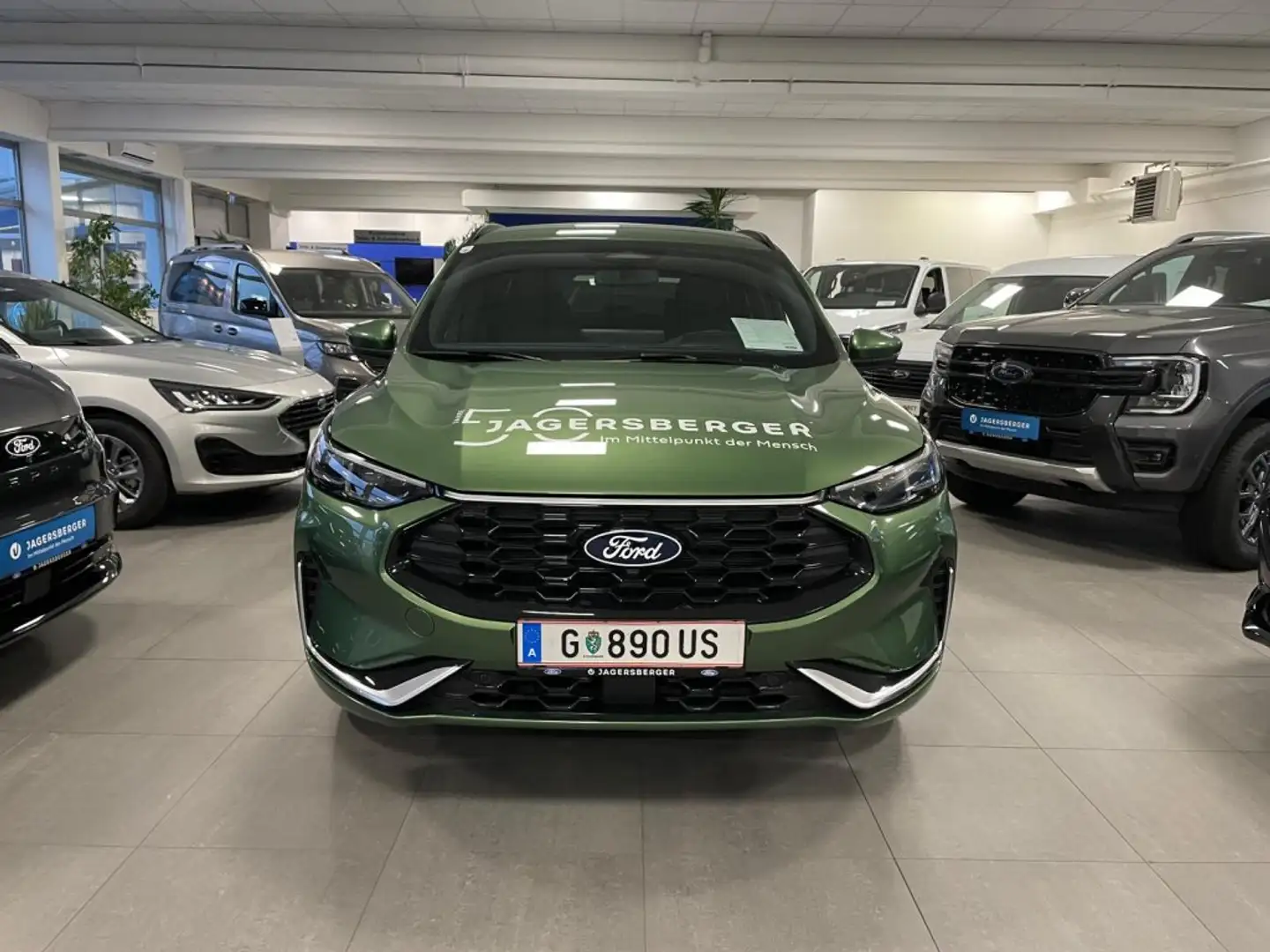 Ford Kuga 2,5 Duratec FHEV ST-Line X Allrad Aut. Groen - 2