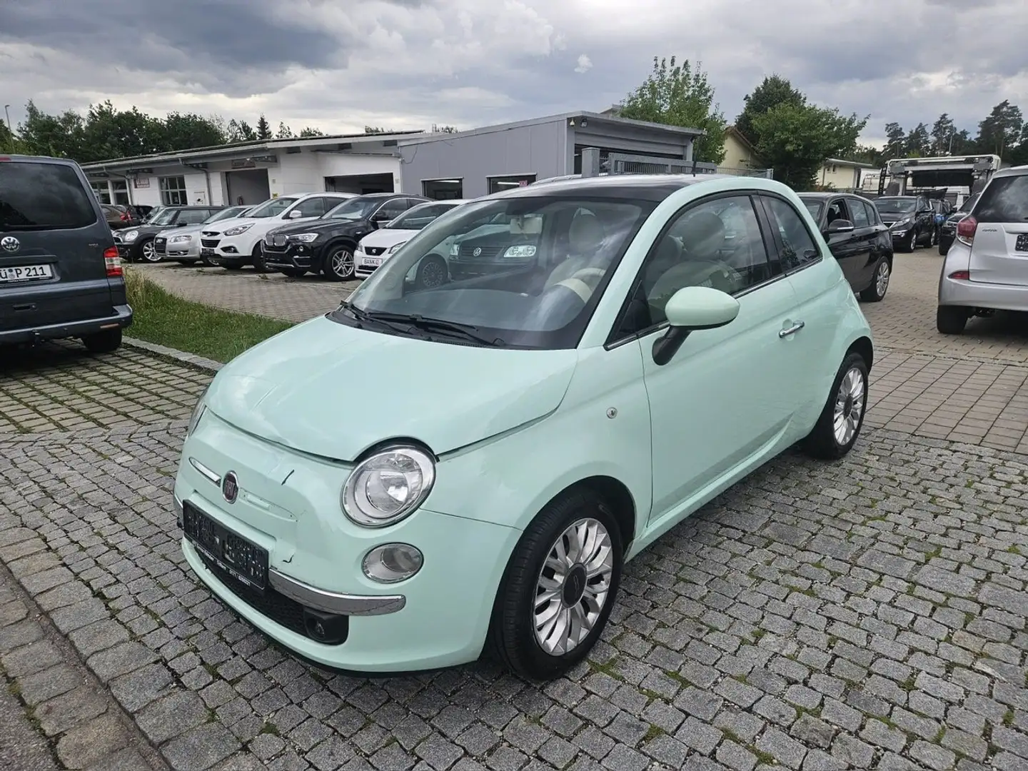Fiat 500 Lounge - Klima -  Panorama Verde - 1