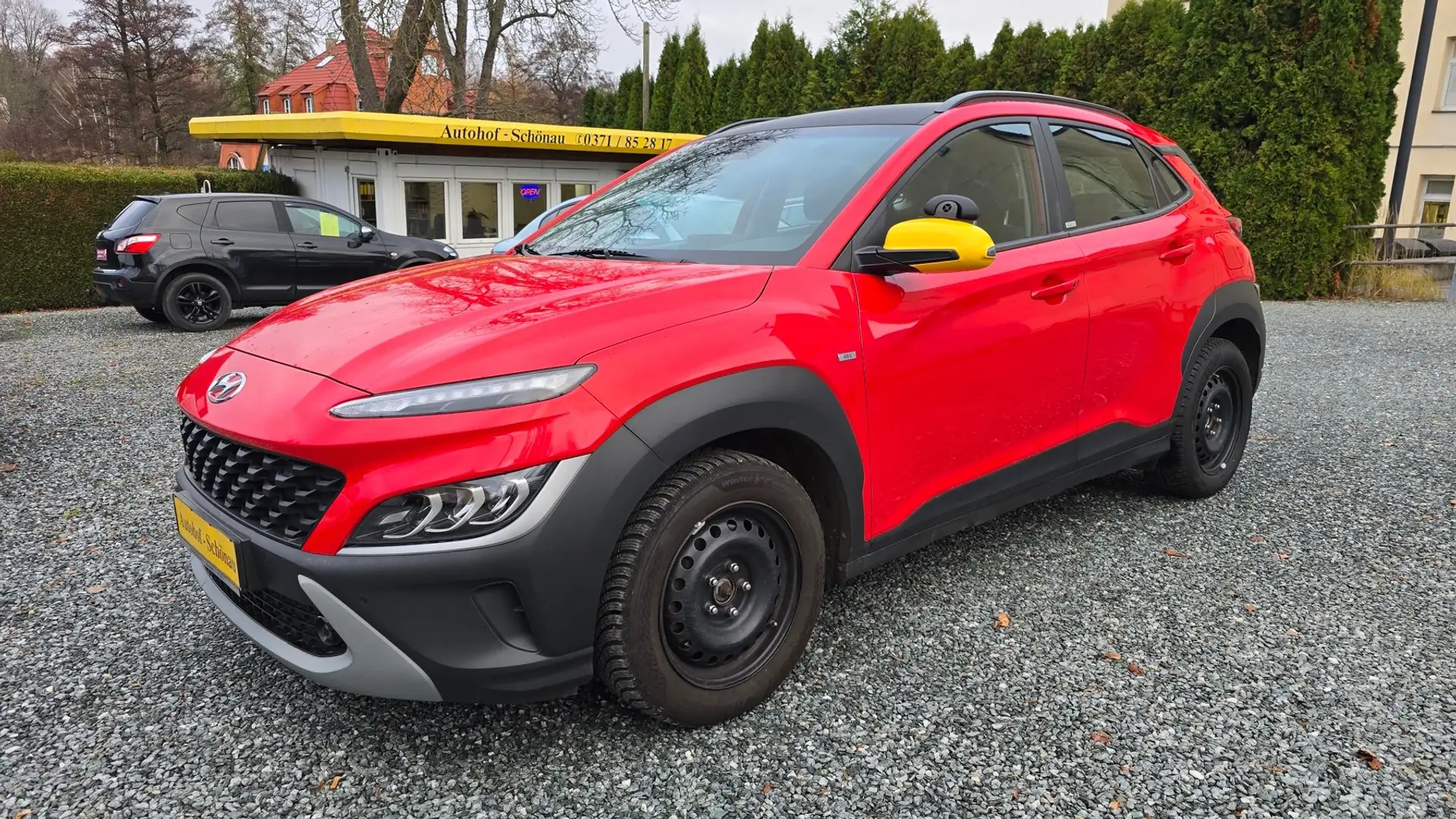 Hyundai KONA KONA 1.0 T-GDI 48V-Hybrid Prime Rot - 1