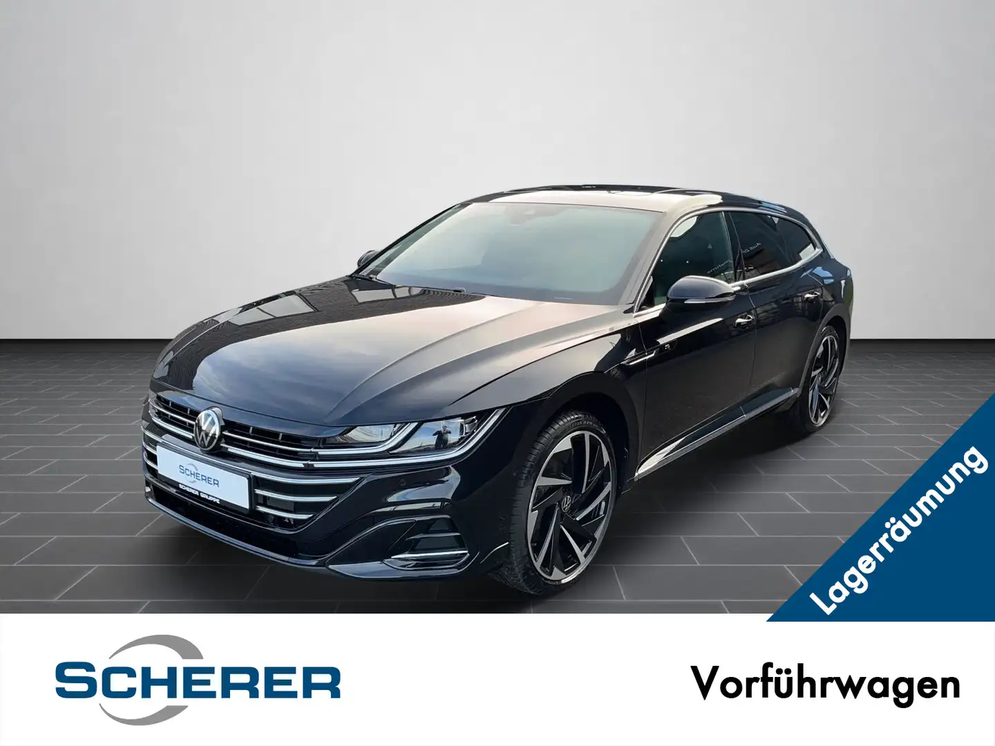 Volkswagen Arteon R-Line 4M/DSG/AHK/RFK/NAVI Schwarz - 1