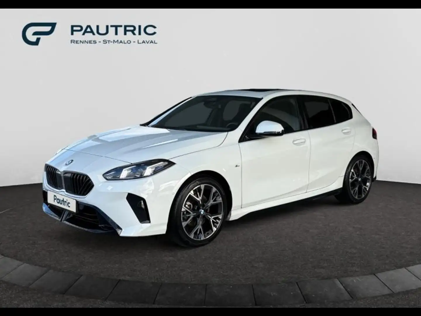 BMW 120 120A 170ch M Sport DKG7 Blanc - 1