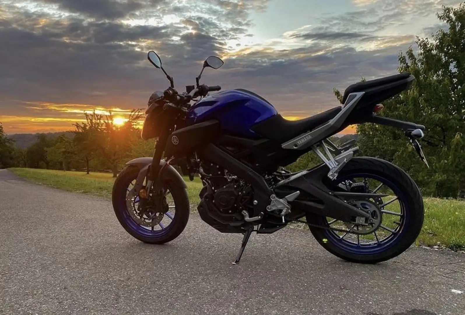 Yamaha MT-125 Bleu - 1