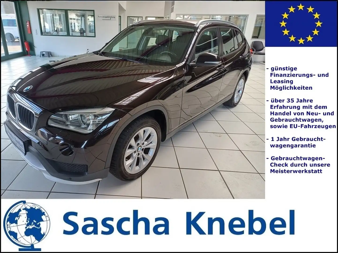 BMW X1 xDrive 18d Xenon 8-fach bereift Brązowy - 1