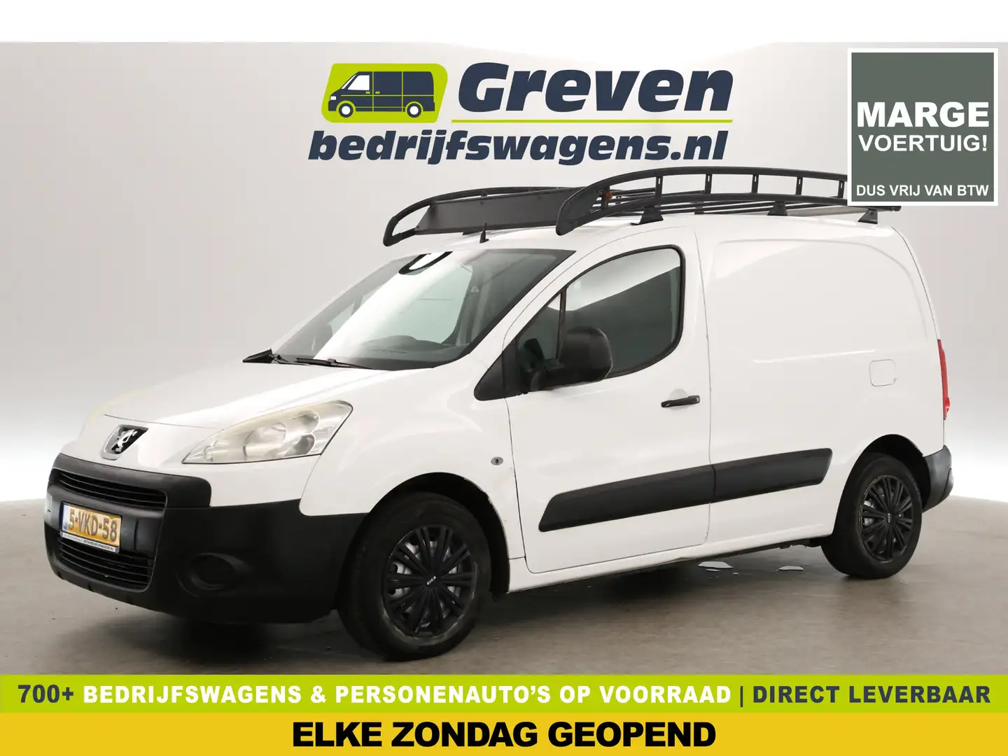 Peugeot Partner 1.6 HDI L1H1 Apk t/m 01-2026 | Marge Airco Parkeer Wit - 1