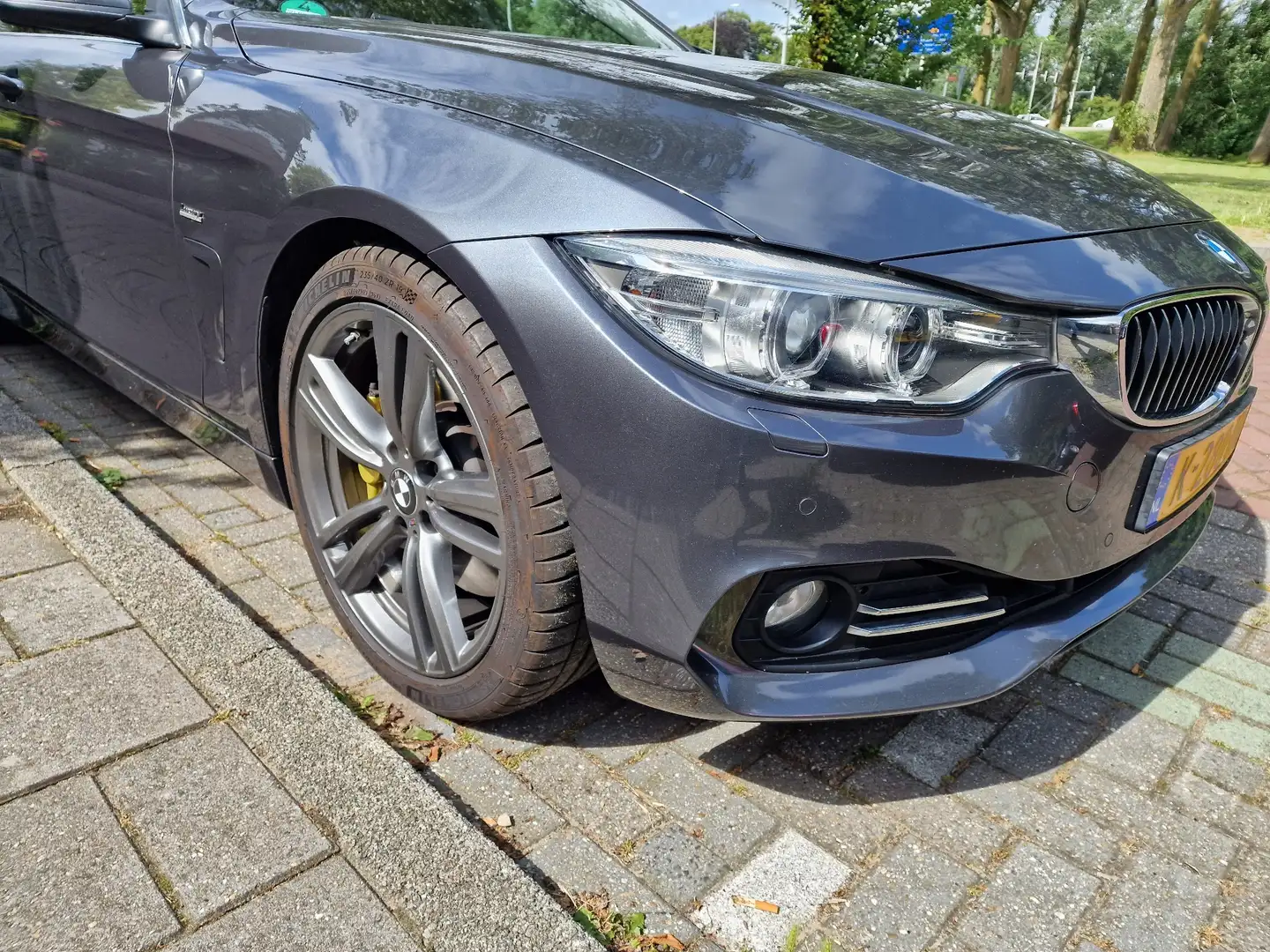 BMW 420 M sport Luxury Line Pano Zilver - 2