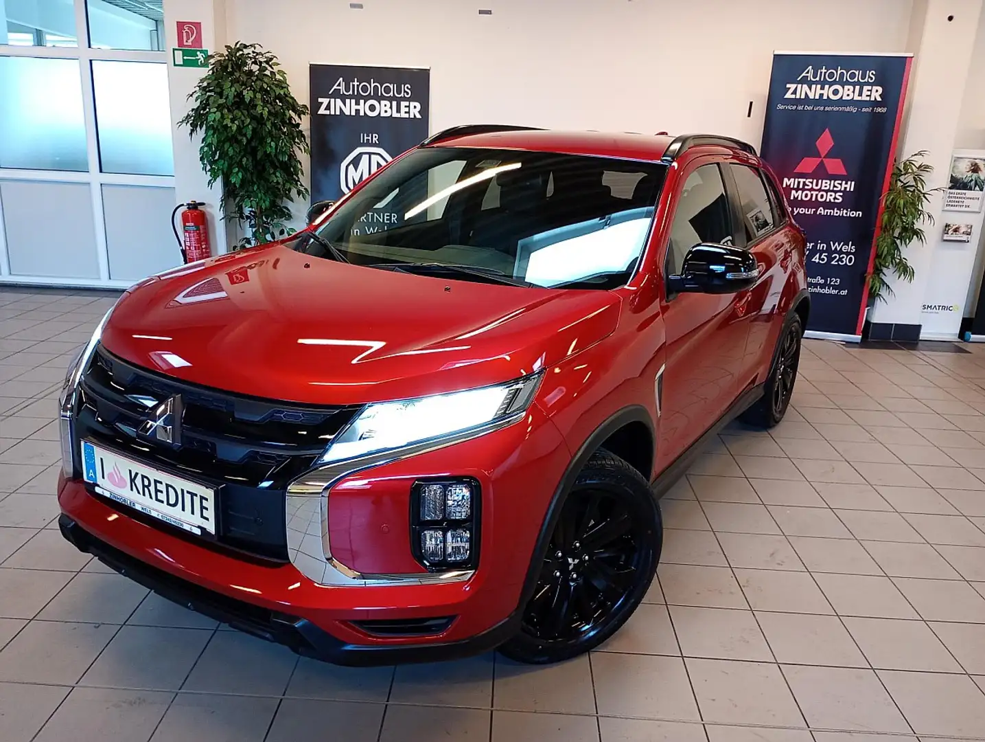 Mitsubishi ASX 2,0 MIVEC Intense Black Line Rot - 1