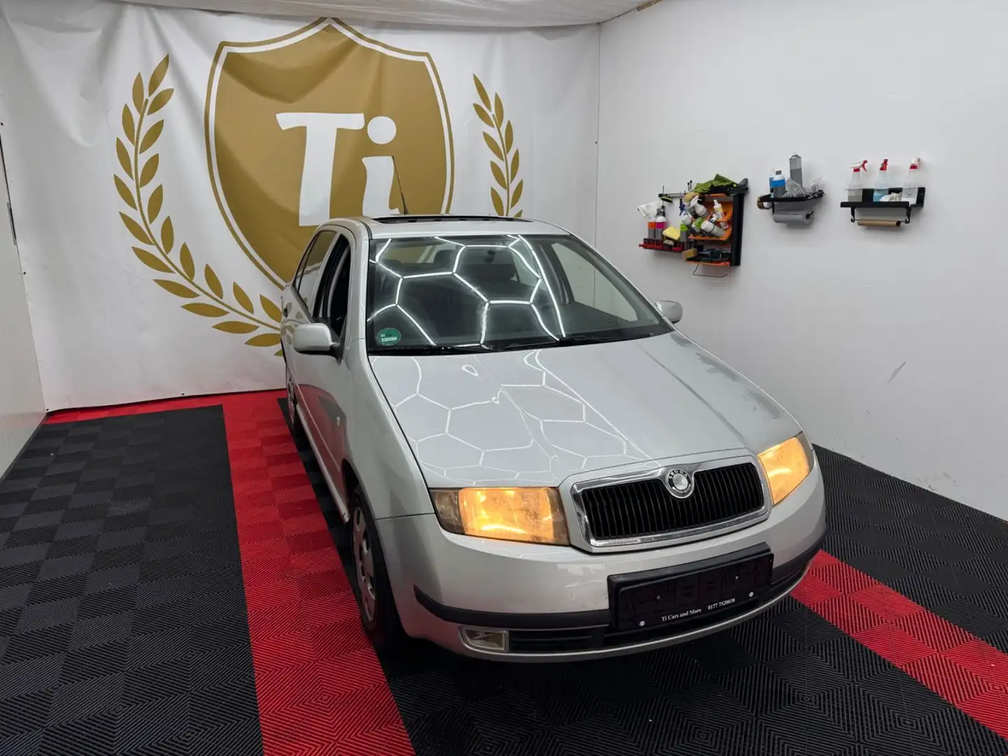 Skoda Fabia *Fabia*Classic*Klima*Schiebedach*TÜV* Silber - 2