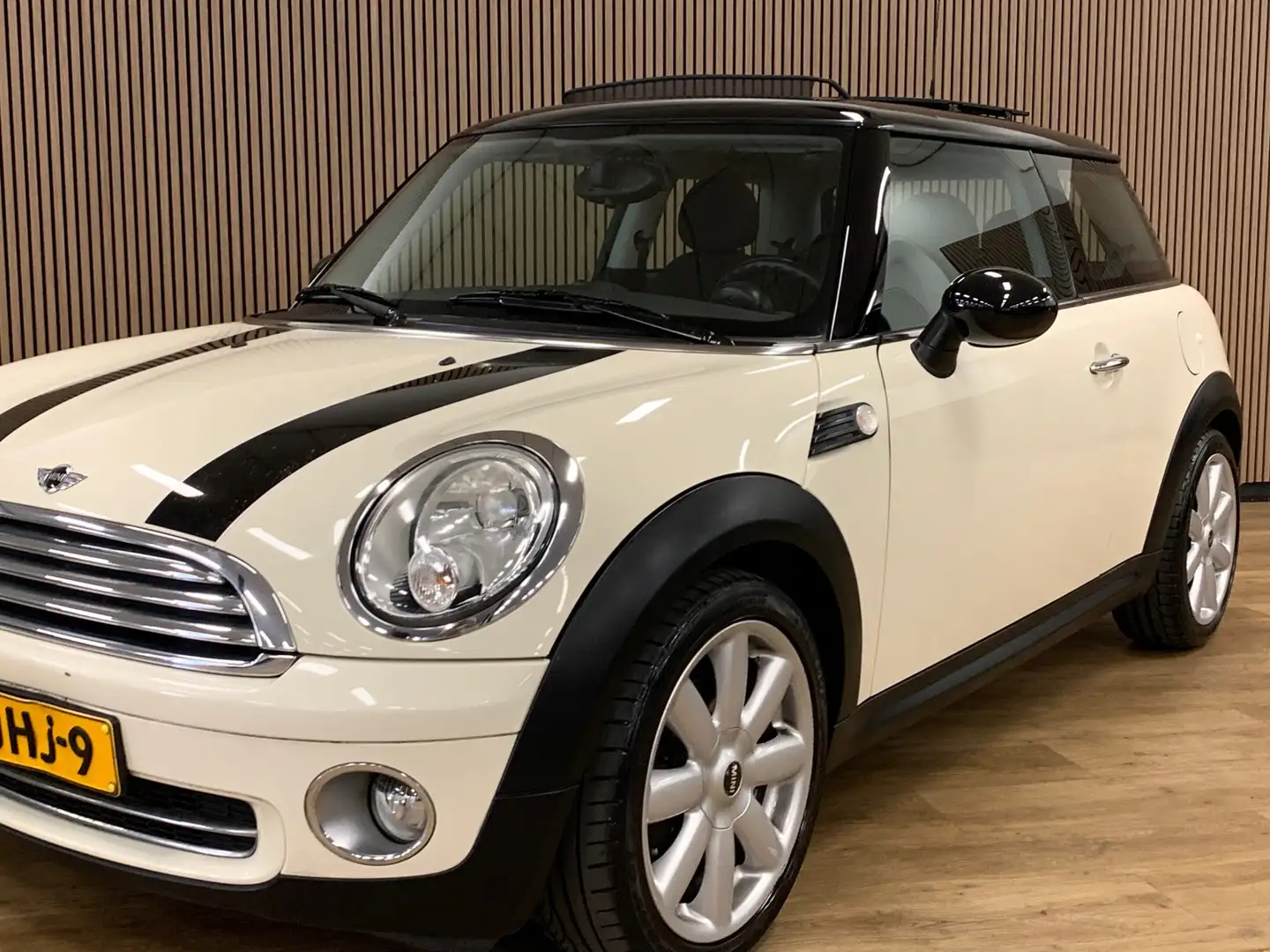 MINI Cooper Mini 1.6 Chili|86000KM|Opendak|Climate Control| Wit - 2