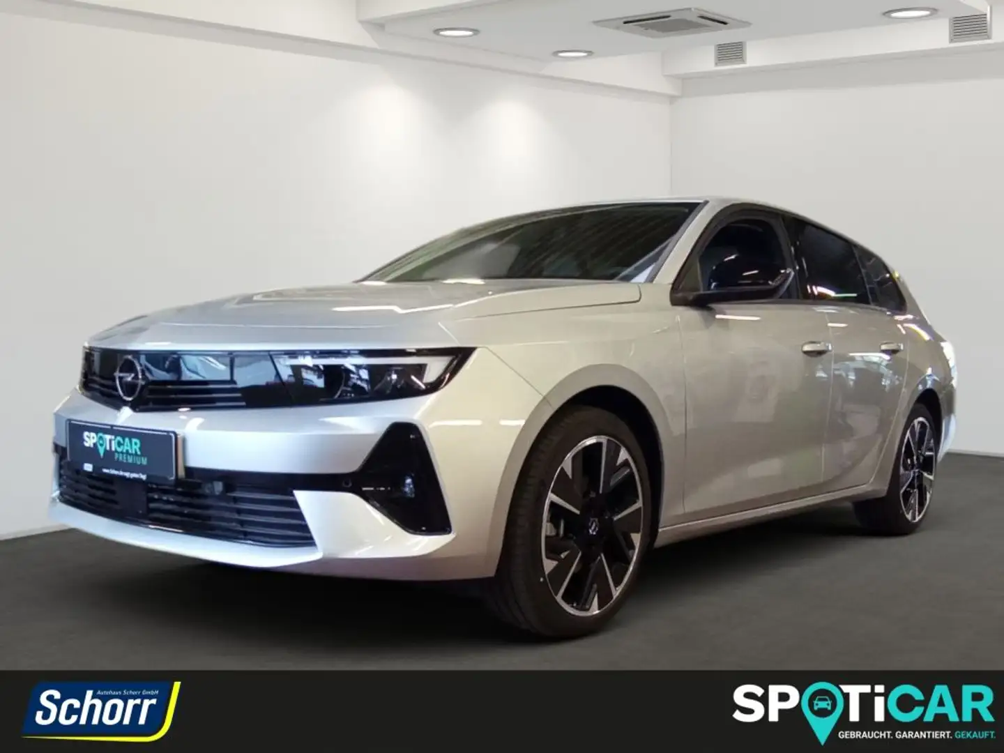 Opel Astra Sports Tourer Electric Silber - 1
