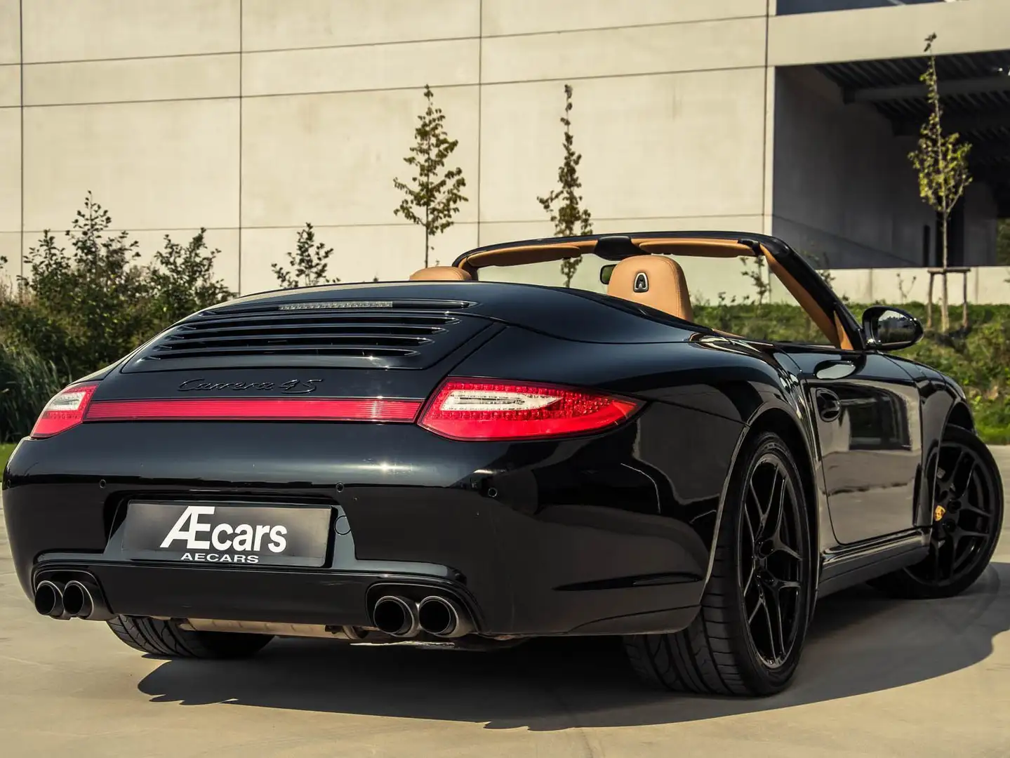 Porsche 997 911 CARRERA 4S *** PDK / SPORT EXHAUST / PASM *** Zwart - 1