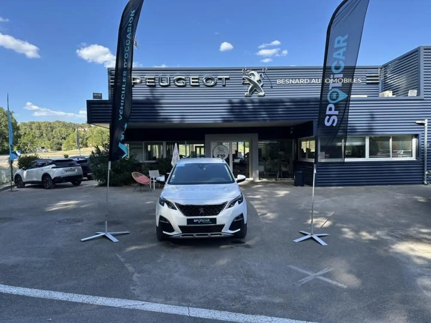 Peugeot 3008 1.2 PureTech 130ch Allure Business S\u0026S EAT8  6cv Blanc - 2
