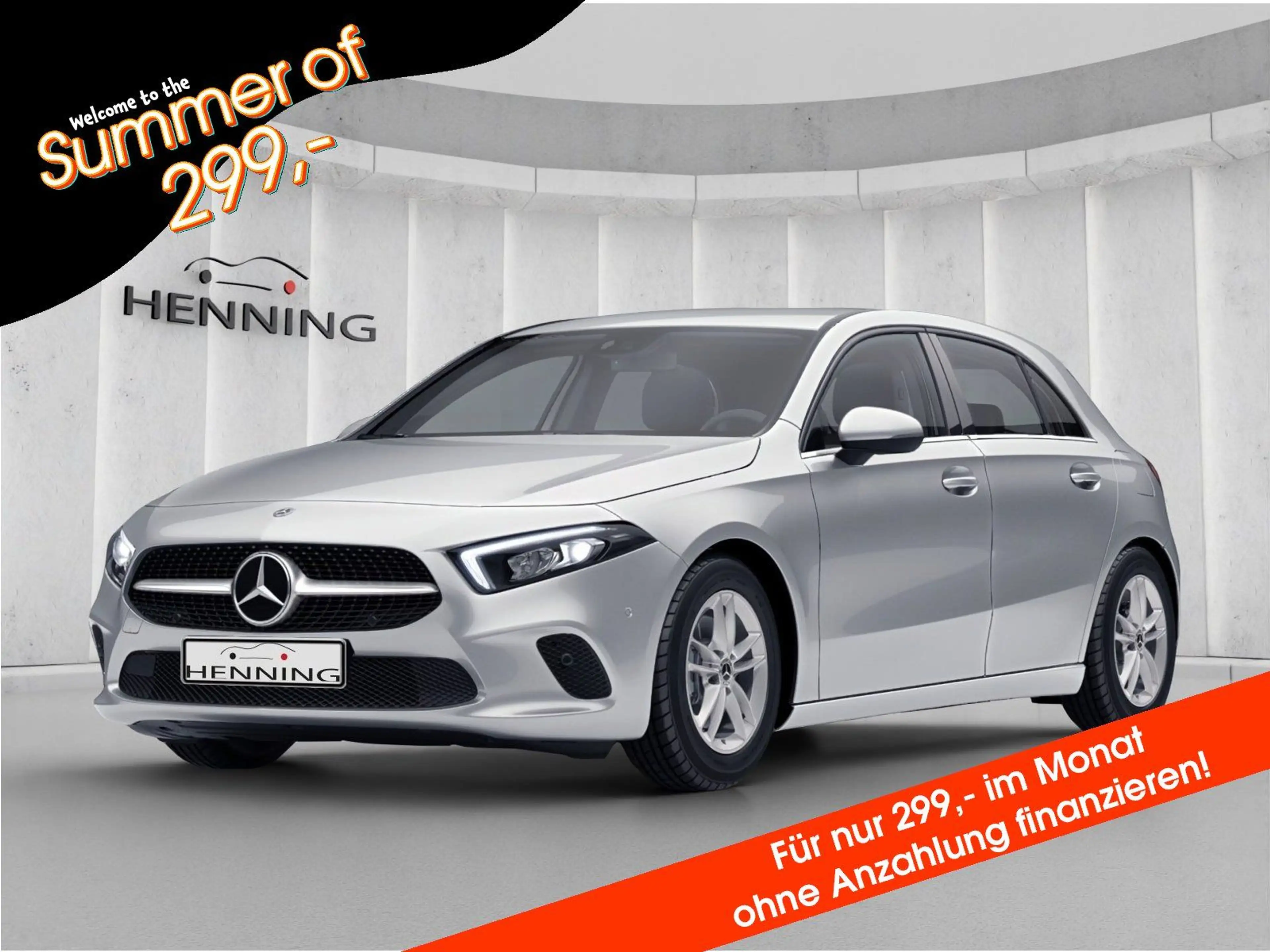 Mercedes-Benz A 200 Kompaktlimousine Style Kamera LED Spurhalt
