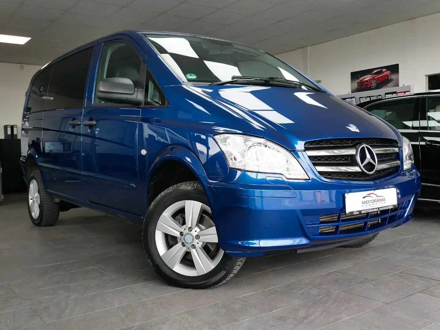 Mercedes-Benz Vito VITO 116 CDI 4x4 /6SITZER/NAVI/KLIMA/AHK/STANDHE Blau - 1