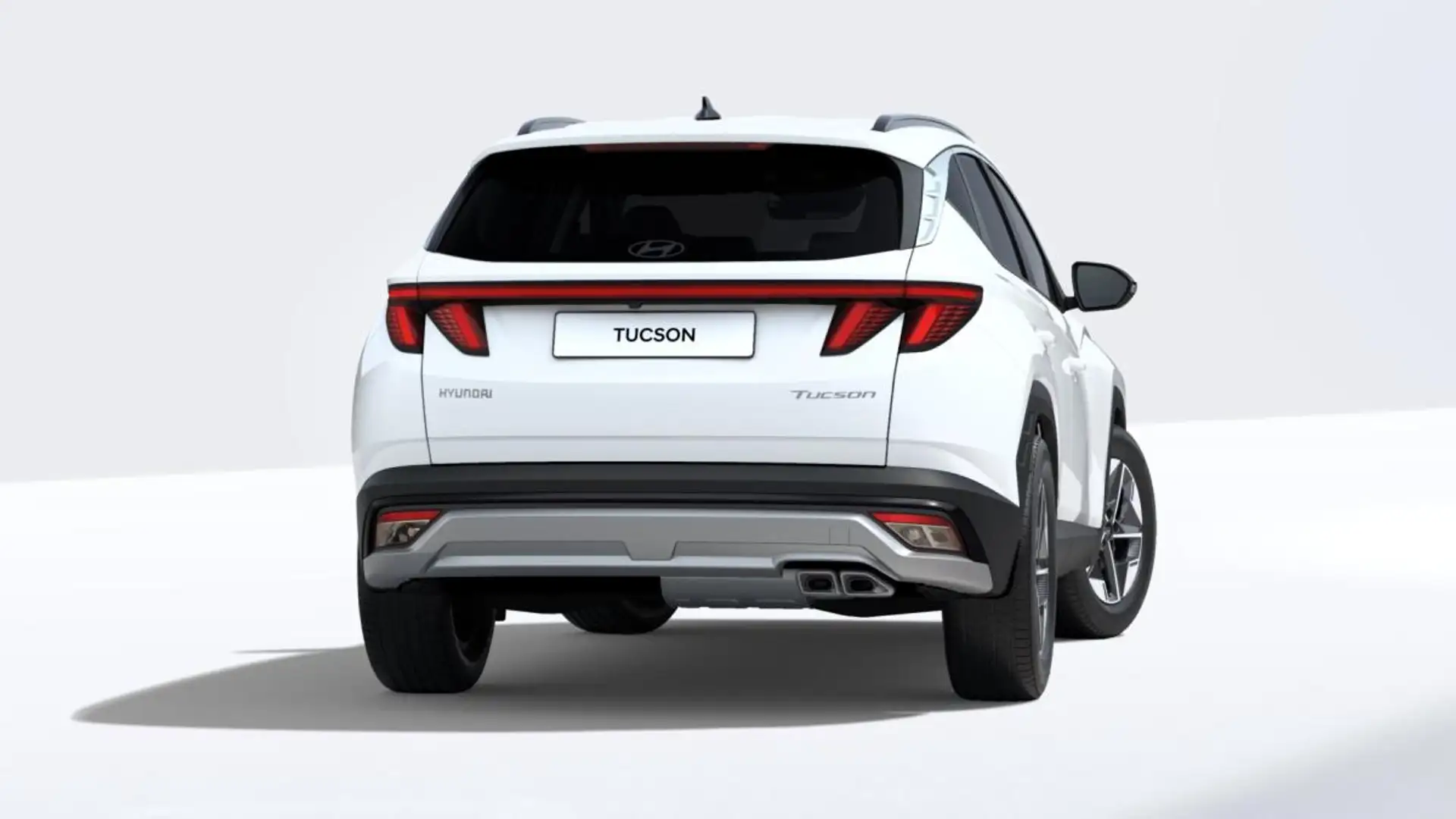Hyundai TUCSON 1.6 T-GDI 48V DCT Trend, Sitzheizung, Lenkradheizu Weiß - 2