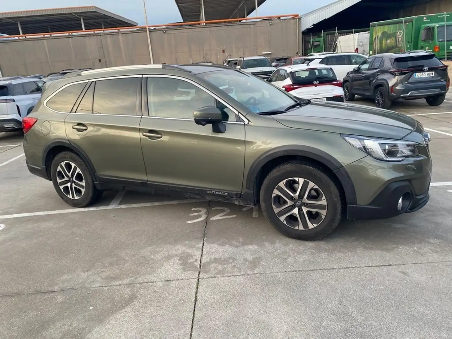 Subaru OUTBACK 2.5i Sport CVT Lineartronic Grün - 2