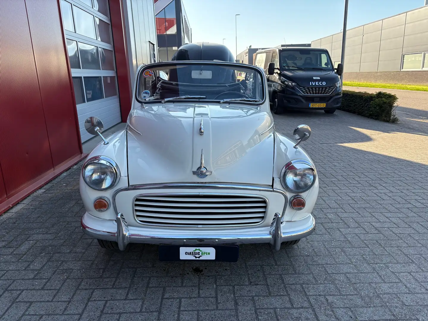 Oldtimer Morris Minor Cabriolet Blanco - 2