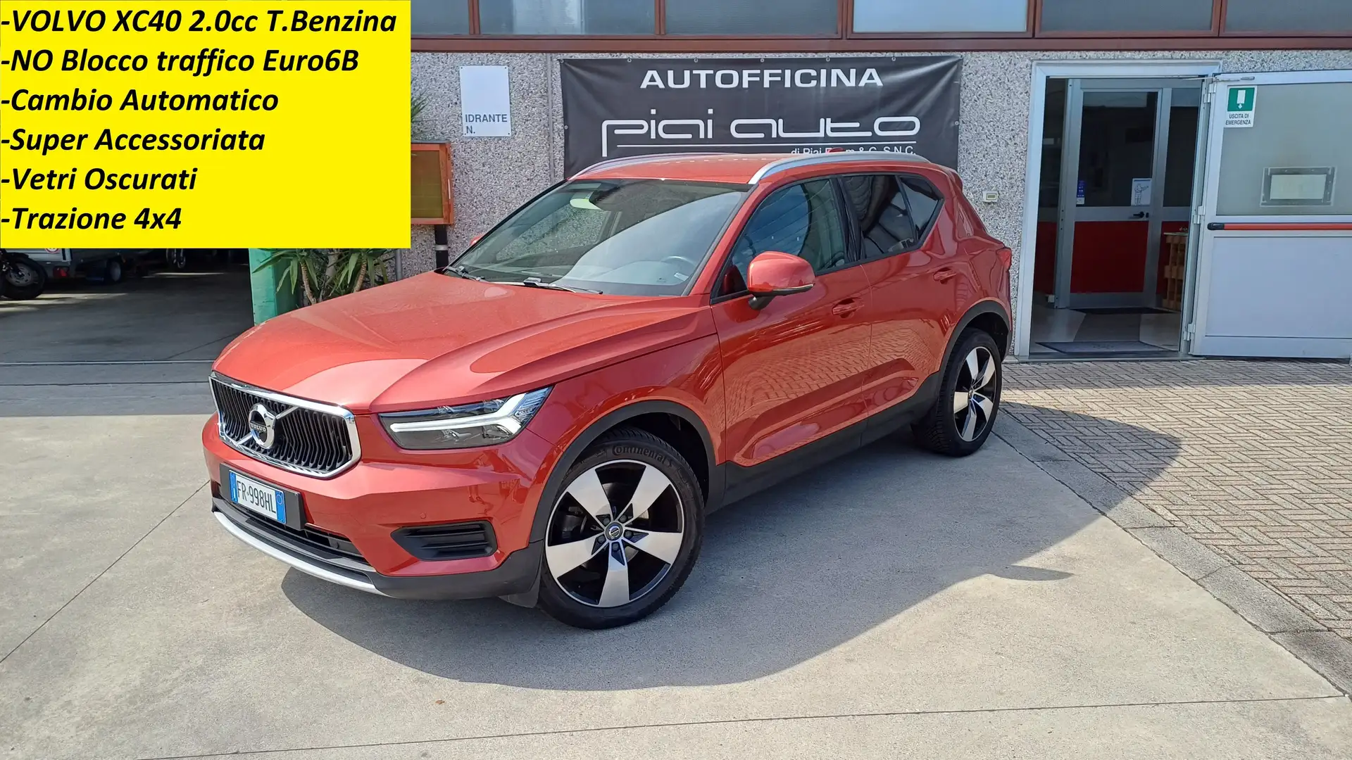 Volvo XC40 2.0 t4 Momentum awd geartronic Rouge - 1