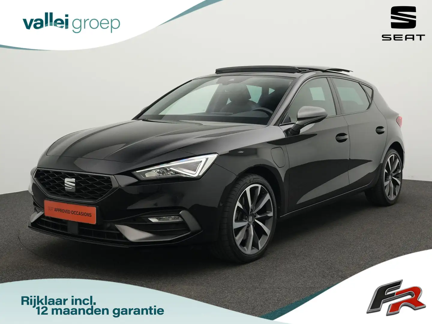 SEAT Leon 1.4 TSI eHybrid 204 pk PHEV FR Business Intense | Zwart - 1