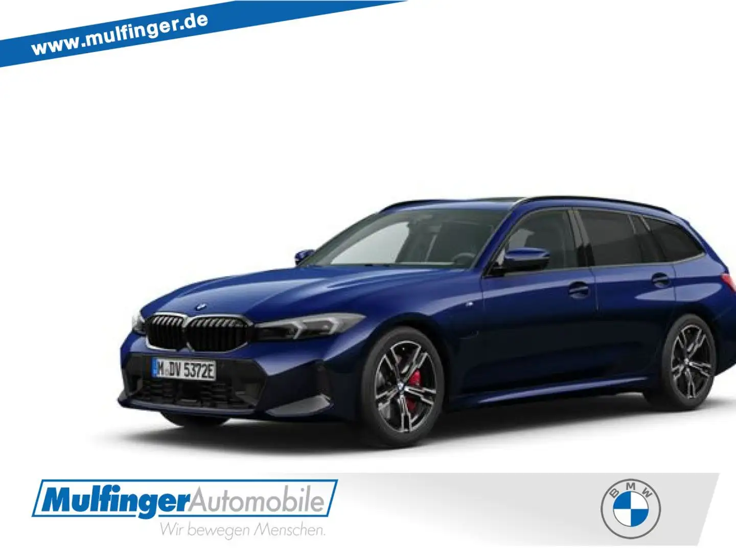 BMW 330 e T.xDr.M Sport Pro FACELIFT ACC PanoD.AHK P+ Blau - 1