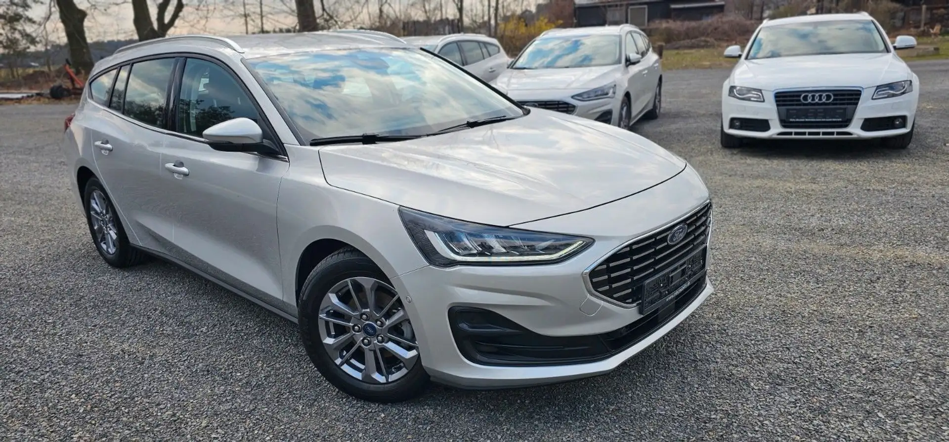 Ford Focus Turnier Titanium *8ALU*VOLL*4 STÜCK!* Silber - 2