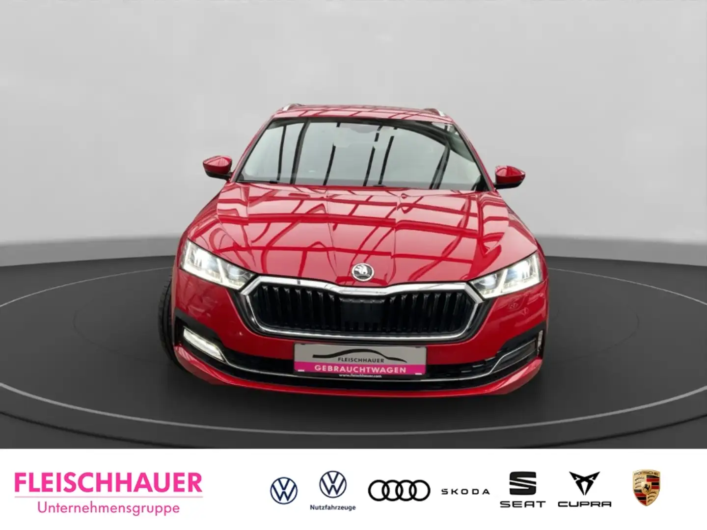 Skoda Octavia Combi 1.4 eTSI DSG Digitales Cockpit LED PDC v+h K Rot - 2