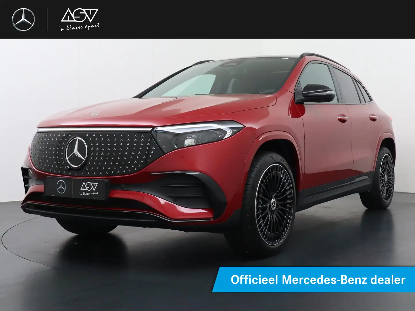 Mercedes-Benz EQA 250 250+ Business Solution AMG 71 kWh Accu | Distronic Červená - 1