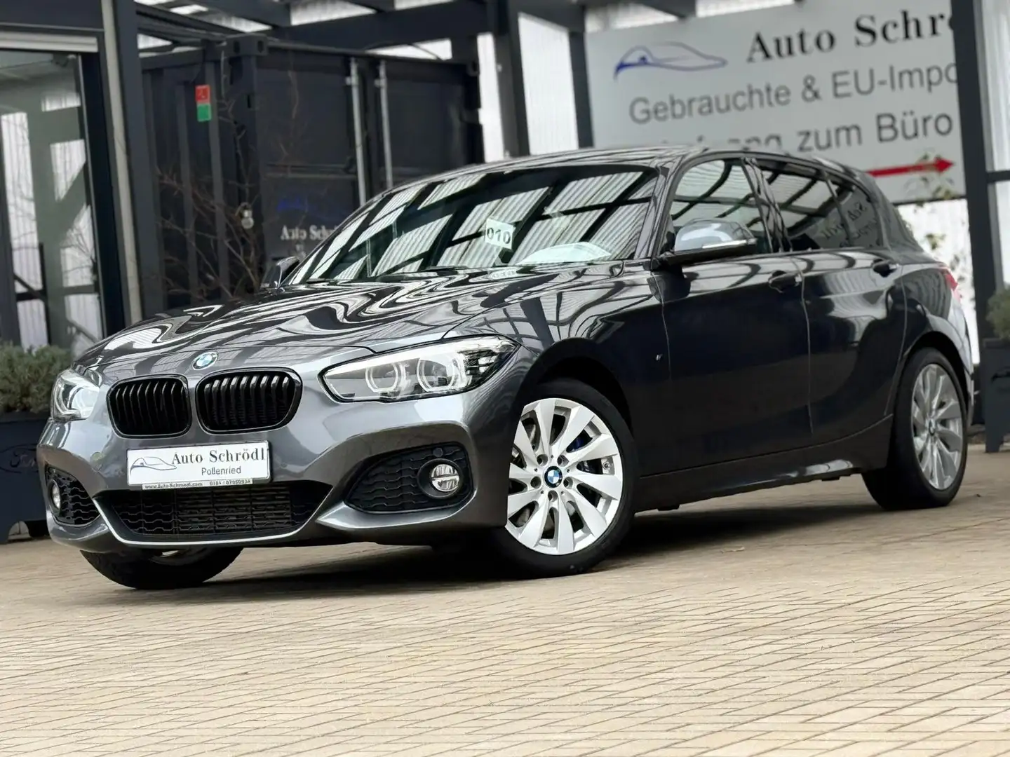 BMW 120 d M Sport Shadow, H/K, Leder, Lenkradheiz, SR+WR Gris - 1