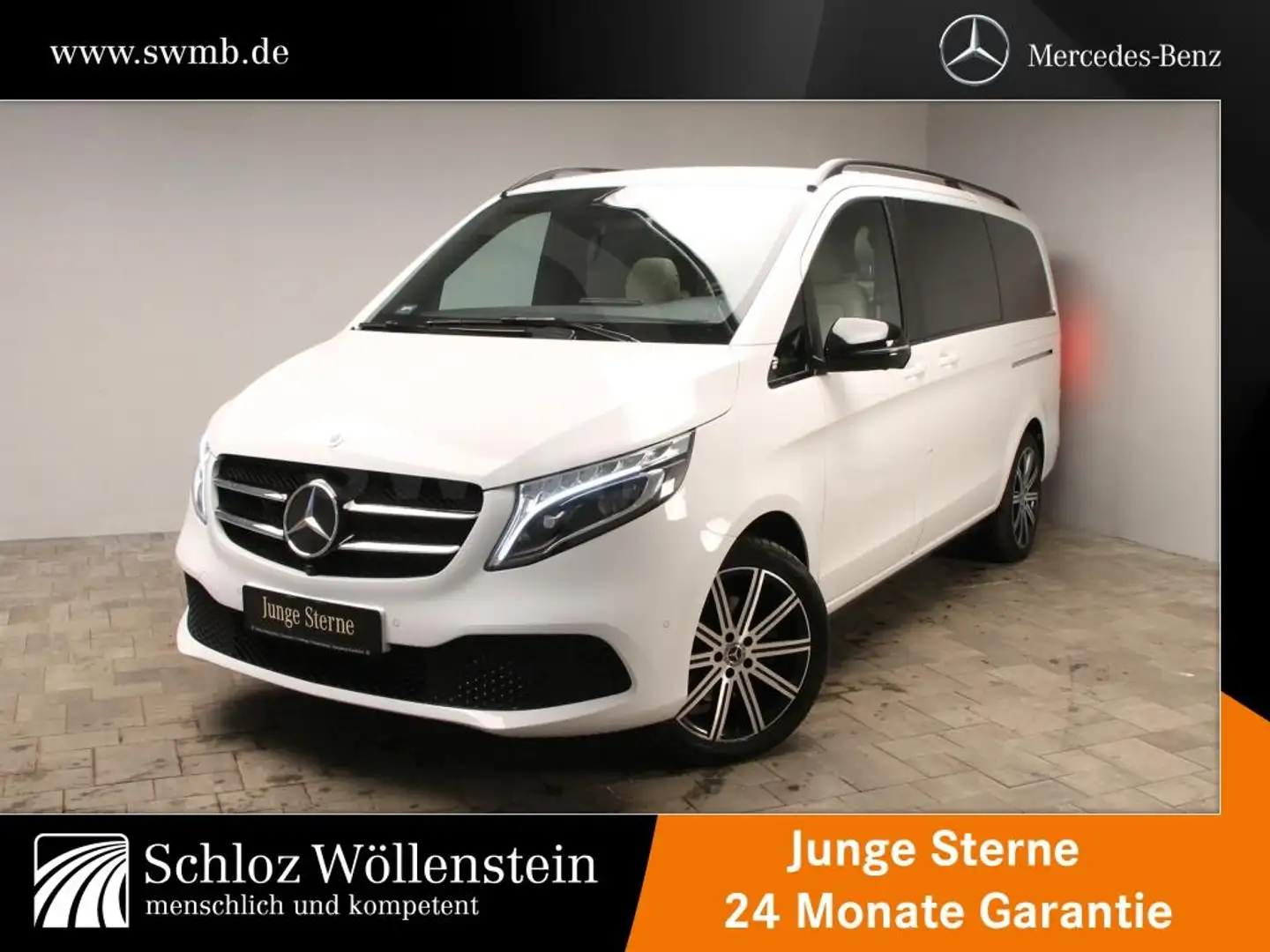 Mercedes-Benz V 250 d 4M Lang Avantgarde/Night/ILS/PanoD/360Cam Blanco - 1