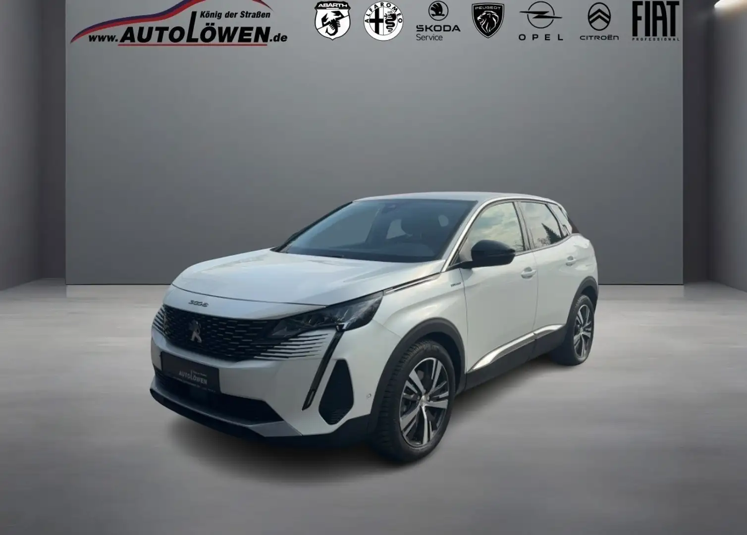 Peugeot 3008 Plug-In Hybrid 225 Allure  Navi Kamera SHZ Blanc - 1
