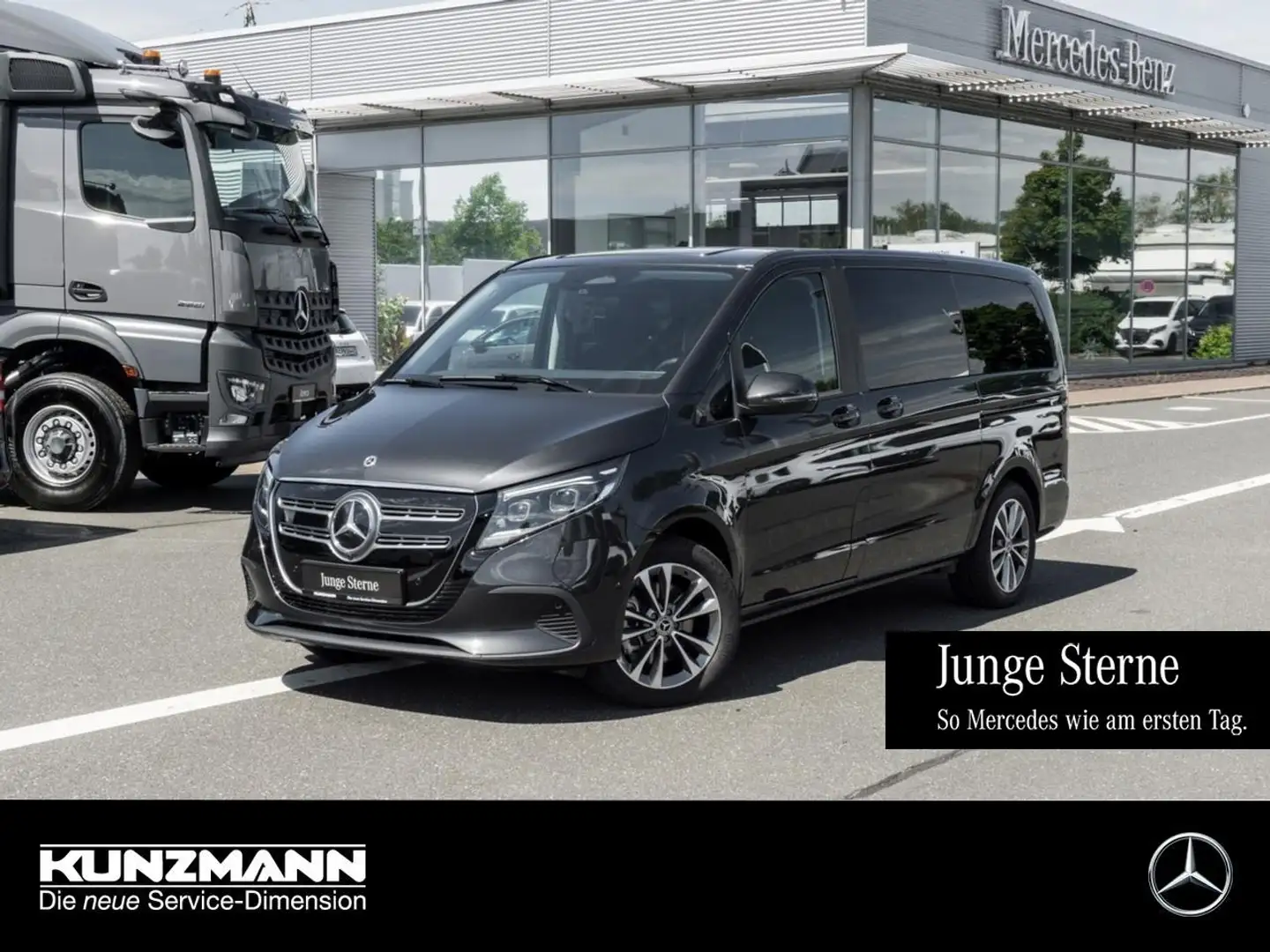 Mercedes-Benz EQV 300 Lang Navi Distronic Airmatic NP 92.404 Gris - 1