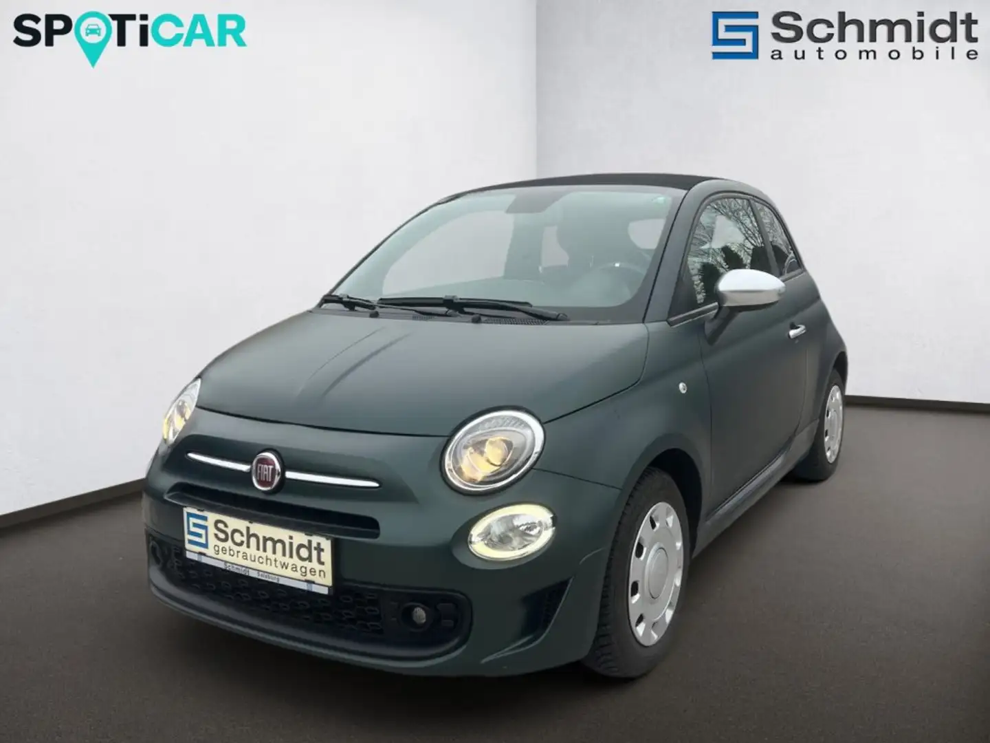 Fiat 500 Cabrio Grün - 1