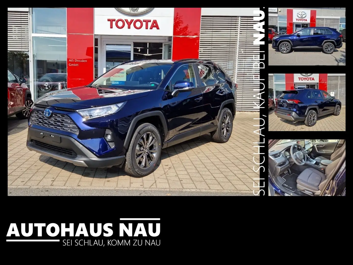 Toyota RAV 4 RAV4 2,5l Hybrid 4x2 Teamplayer Technik Paket Bleu - 1