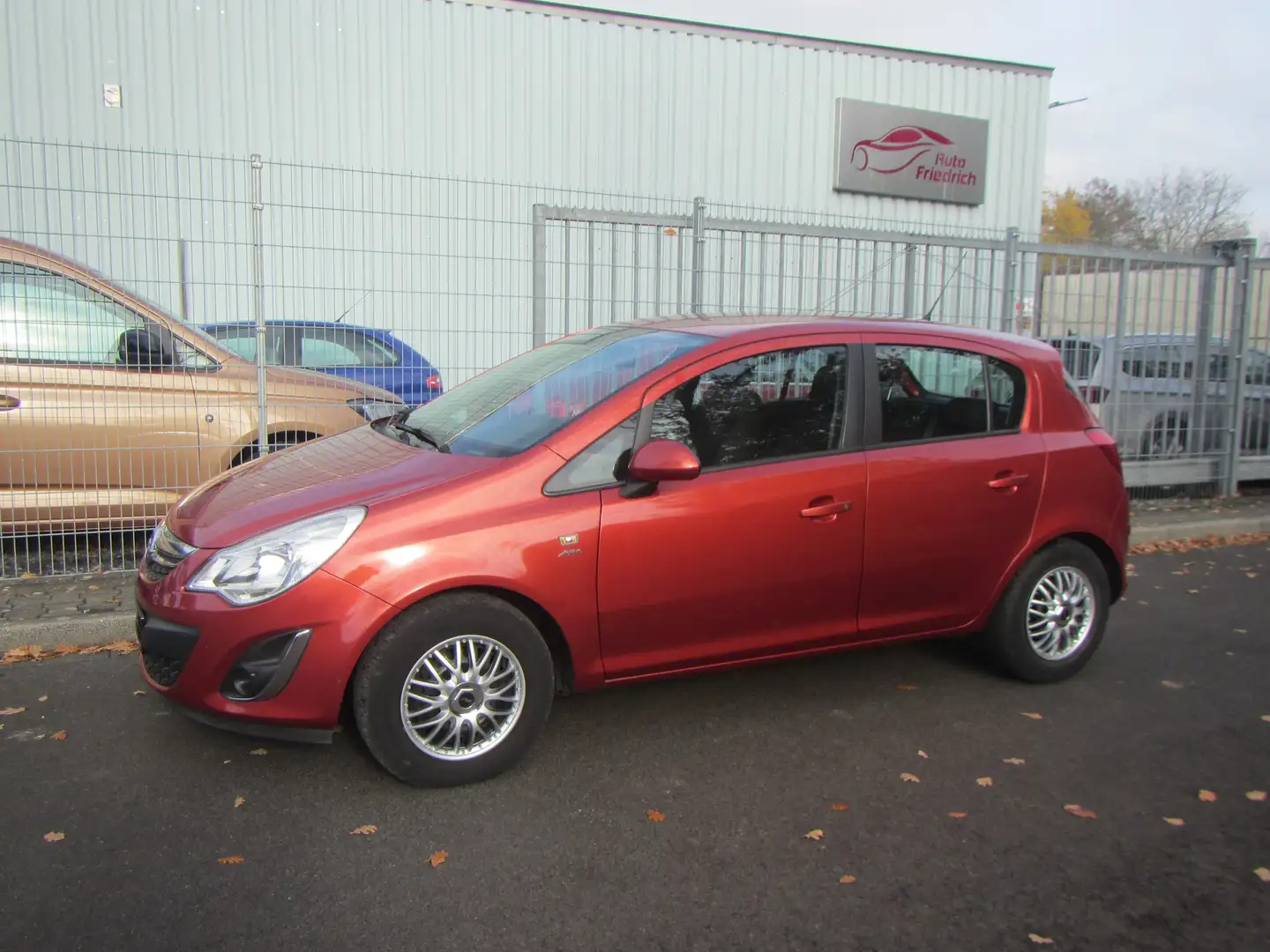 Opel Corsa 1.4 Active, Automatik, TÜV neu Orange - 2