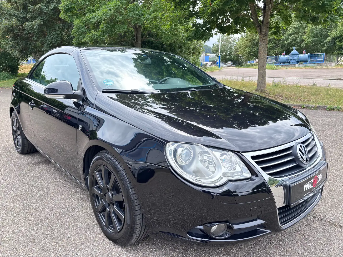 Volkswagen Eos 2.0 TSI Individual*XENON-LEDER-SHZ-EURO 4-NAVI* Zwart - 2