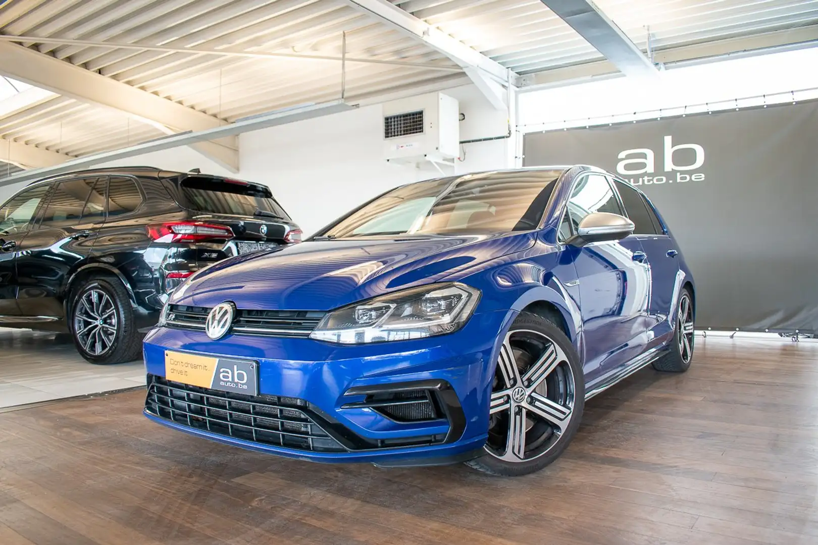 Volkswagen Golf R *LICHTE VRACHT 2 PL*, AUTOM, APPLE/ANDROID, LED Bleu - 1