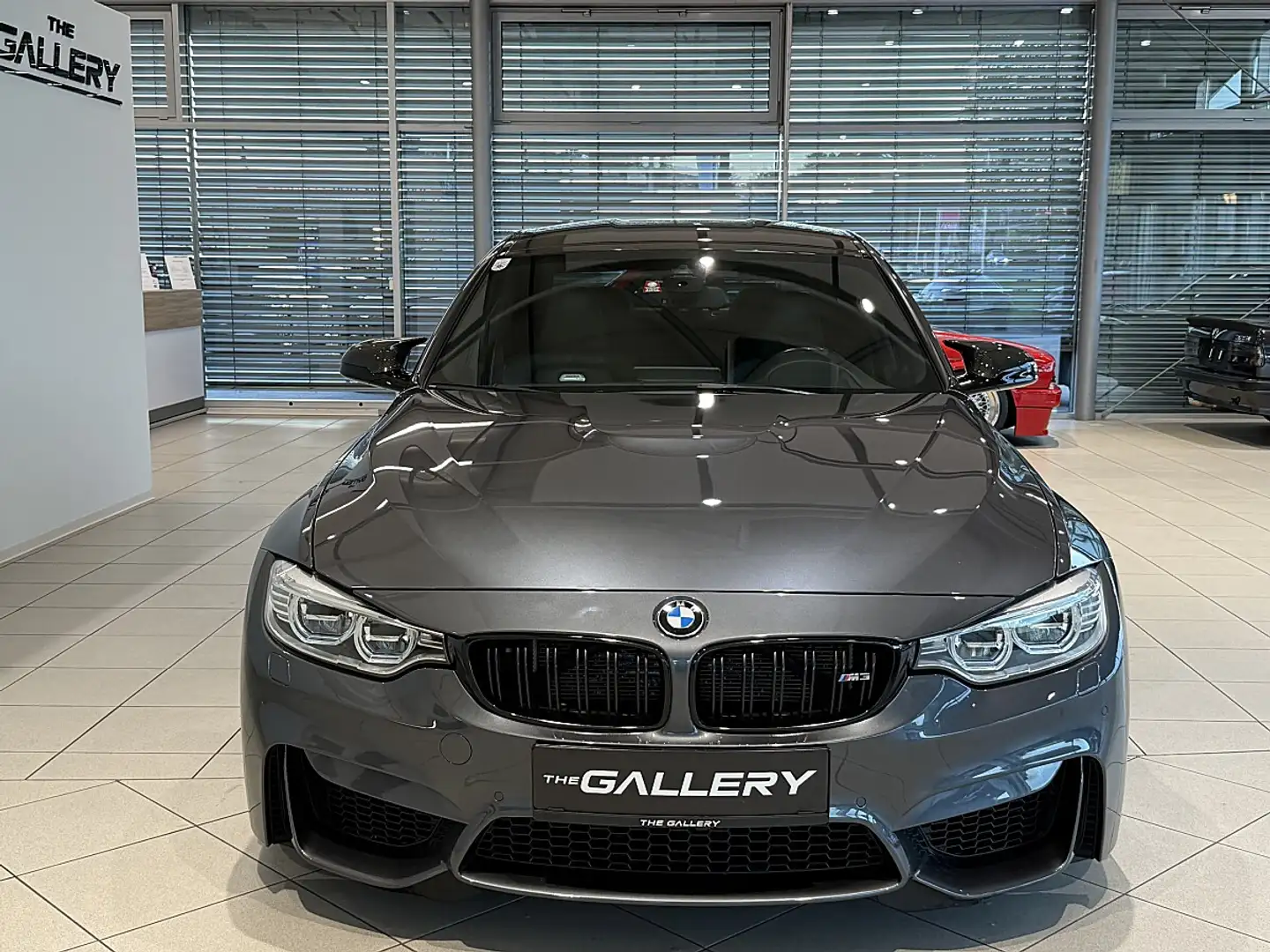 BMW M3 F80 M-DKG Competition Aut.*Head-Up*Vollleder*Memory*harman/kardon Grau - 2
