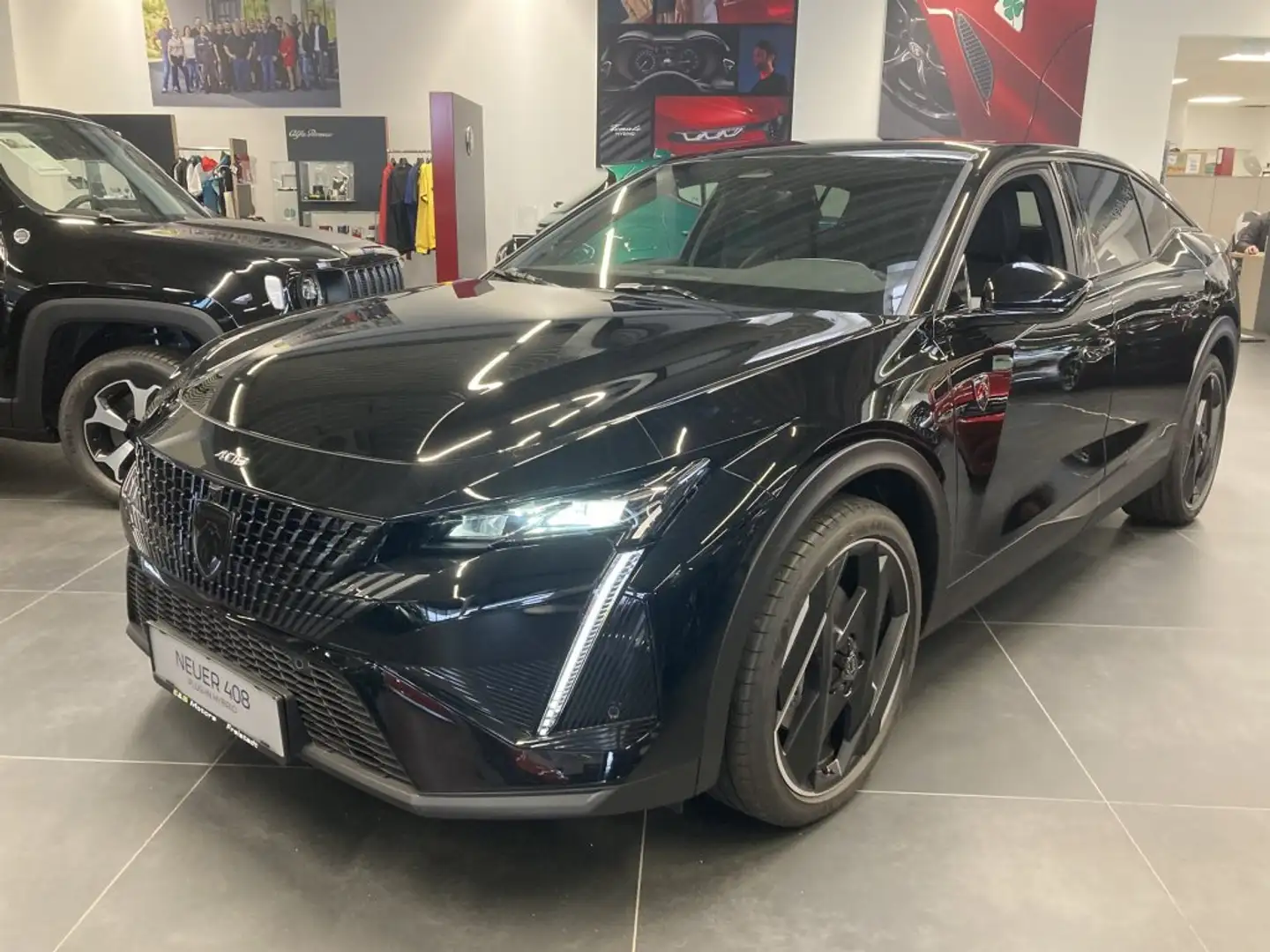 Peugeot 408 GT hybrid 225 e-EAT8 Noir - 1