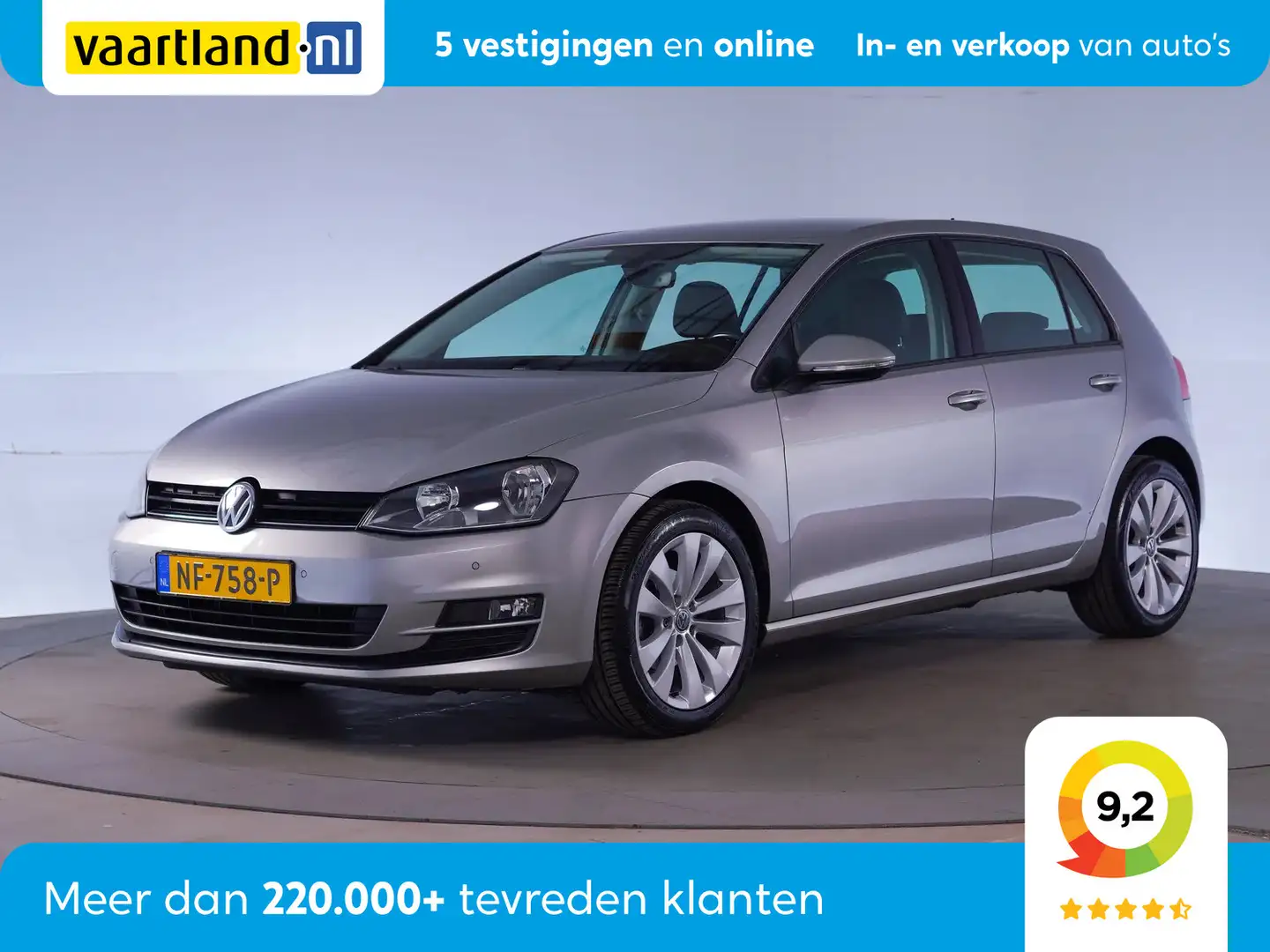 Volkswagen Golf 1.2 TSI Trendline [Apple-carplay Navigatie Airco] Grijs - 1