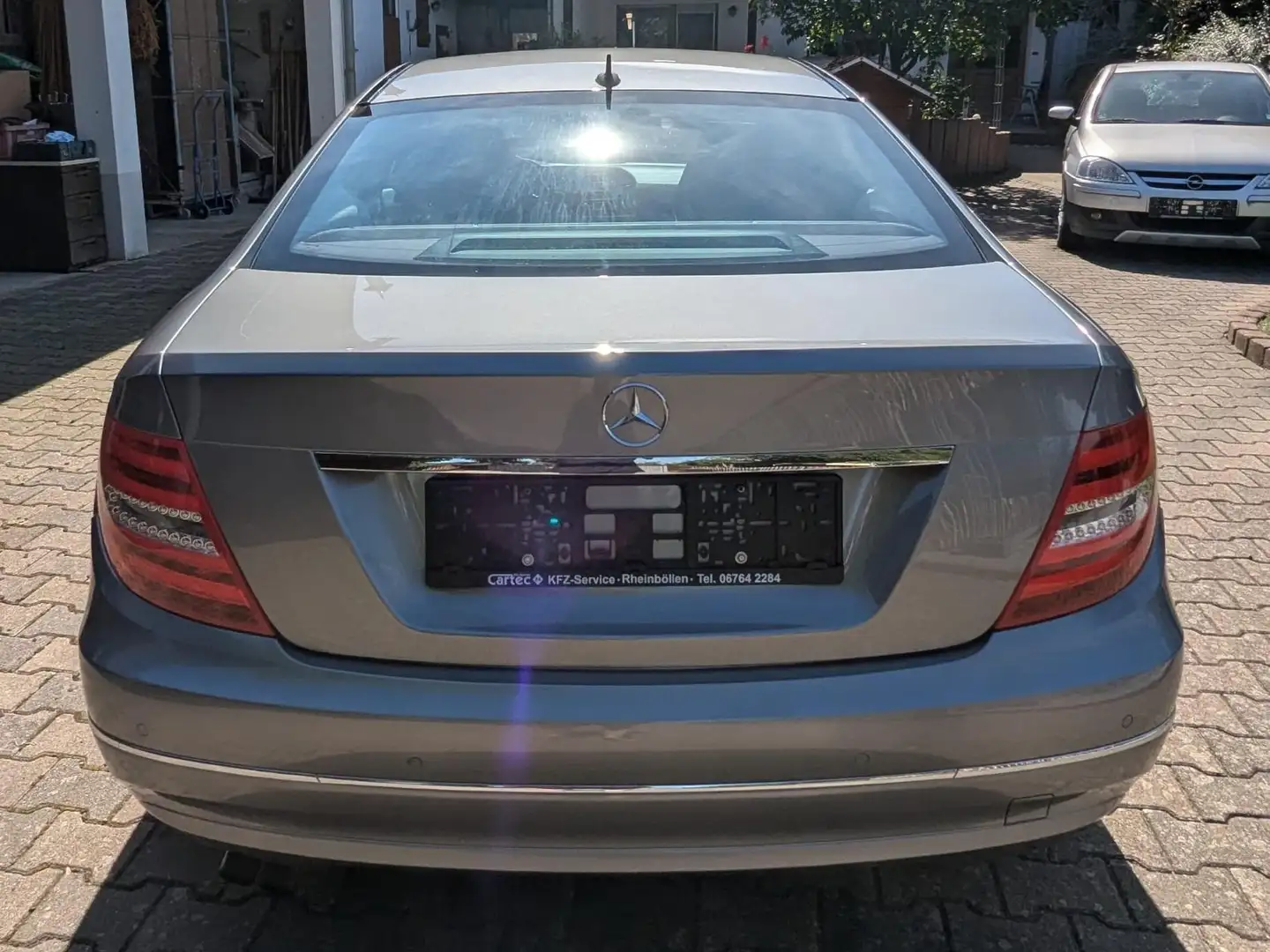 Mercedes-Benz C 180 coupe' Blue efficiency Šedá - 2