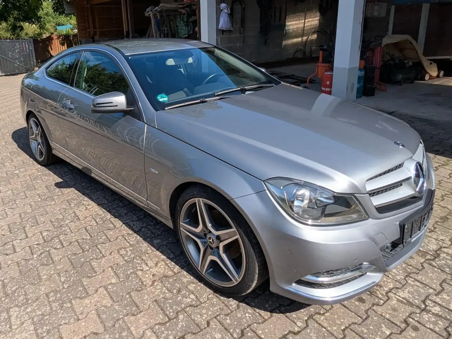 Mercedes-Benz C 180 coupe' Blue efficiency Šedá - 1