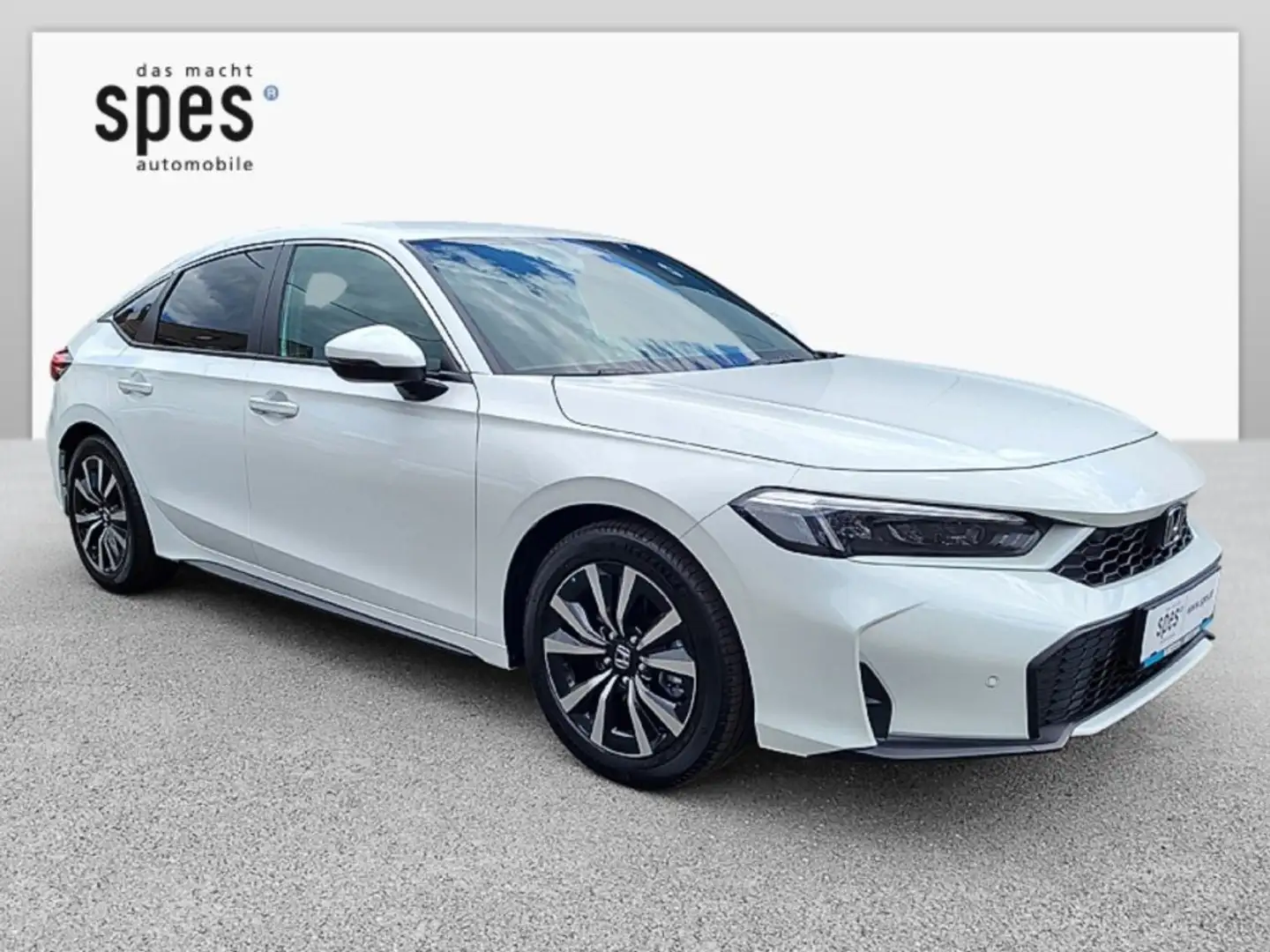 Honda Civic e: HEV 2,0 Elegance Weiß - 1