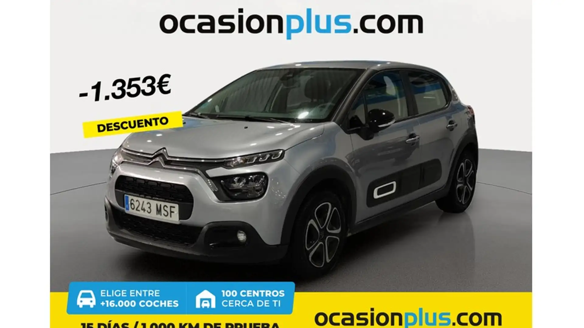 Citroen C3 Origin 1.5BlueHDi S&S Plus 100 Argento - 1