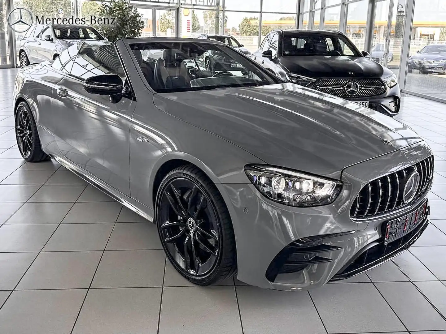 Mercedes-Benz E 53 AMG 4MATIC+ Cabriolet 360°+Night+MBUX+LED Gris - 2