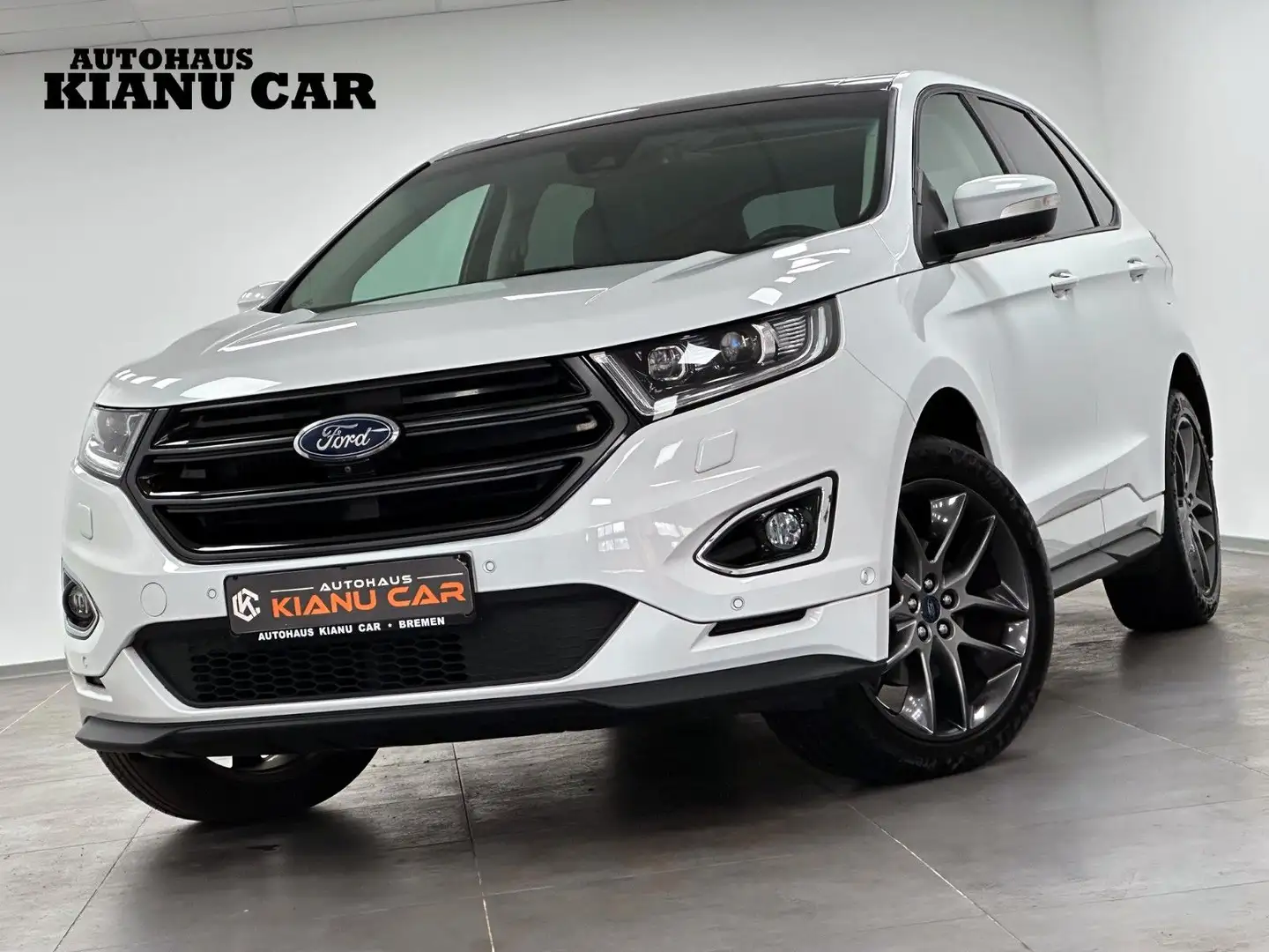 Ford Edge Sport 4x4.AHK.NAVI.PANO.S-DACH.SHZ.KAM Weiß - 1