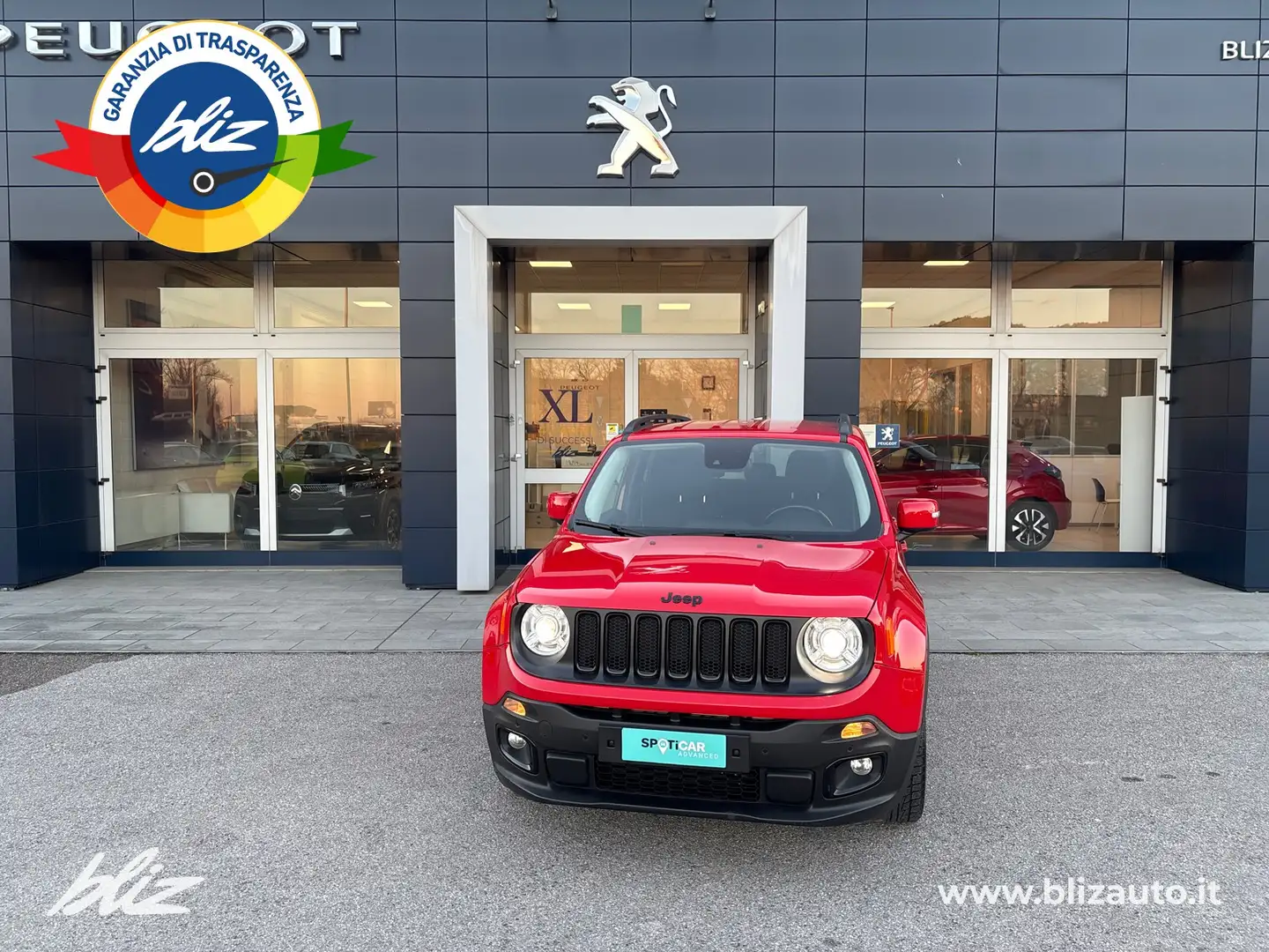 Jeep Renegade 1.6 mjt limited fwd 120cv auto Rosso - 1